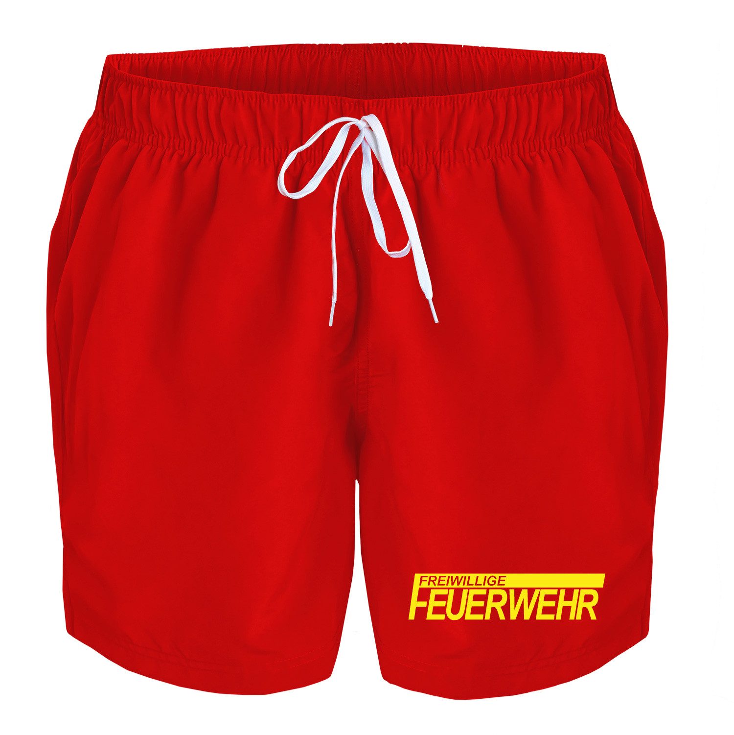 deinshirt Badehose Schwimmshorts Freiwillige Feuerwehr Integrierter günstig online kaufen