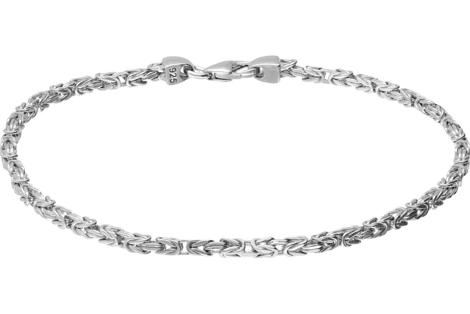 FILANGO Armband 925er Silber Königsarmband rhodiniert günstig online kaufen