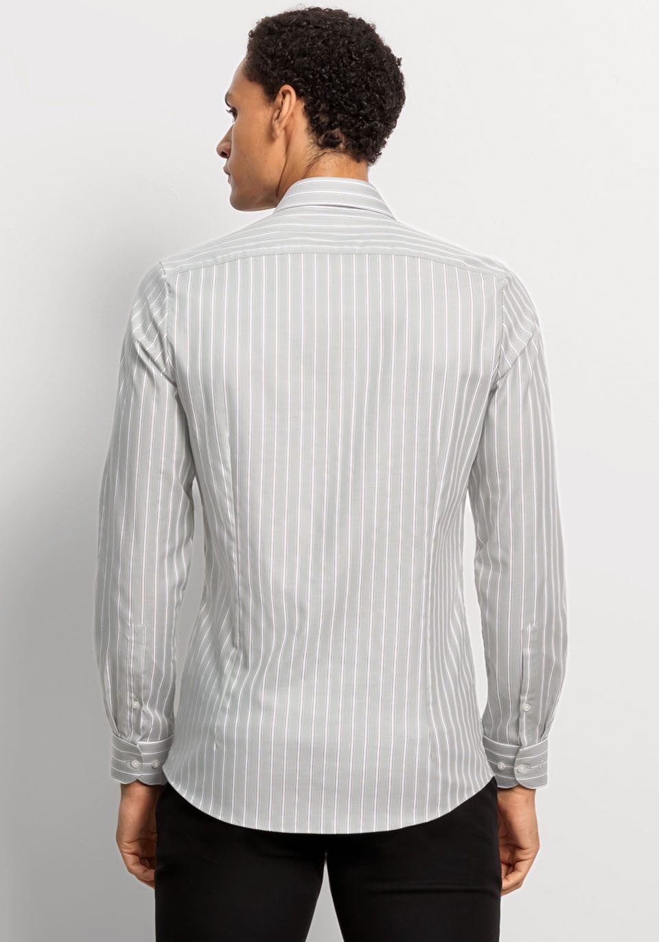 OLYMP Businesshemd Level Five body fit mit kräftigen Webstreifen günstig online kaufen