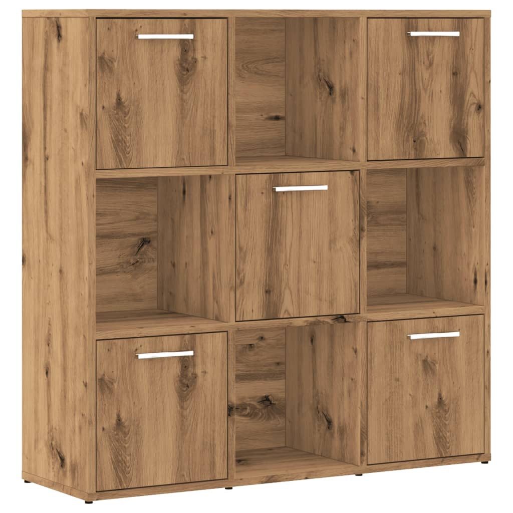 vidaXL Bücherregal Bücherregal Artisan-Eiche 90x28x90 cm günstig online kaufen