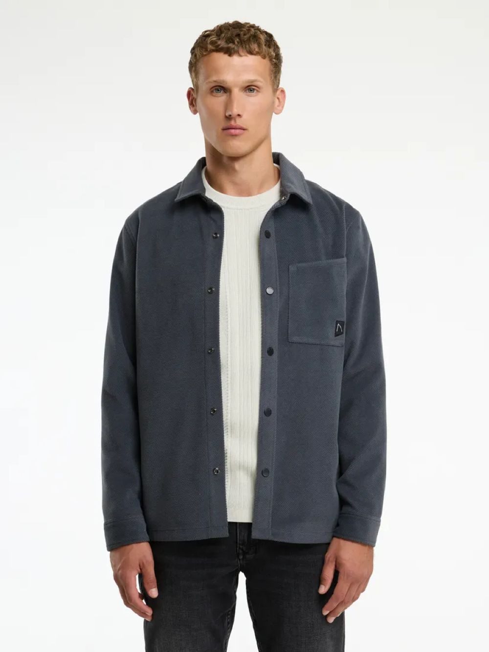 CHASIN' Langarmhemd - Overshirt AXEL BLAZE im Regular Fit