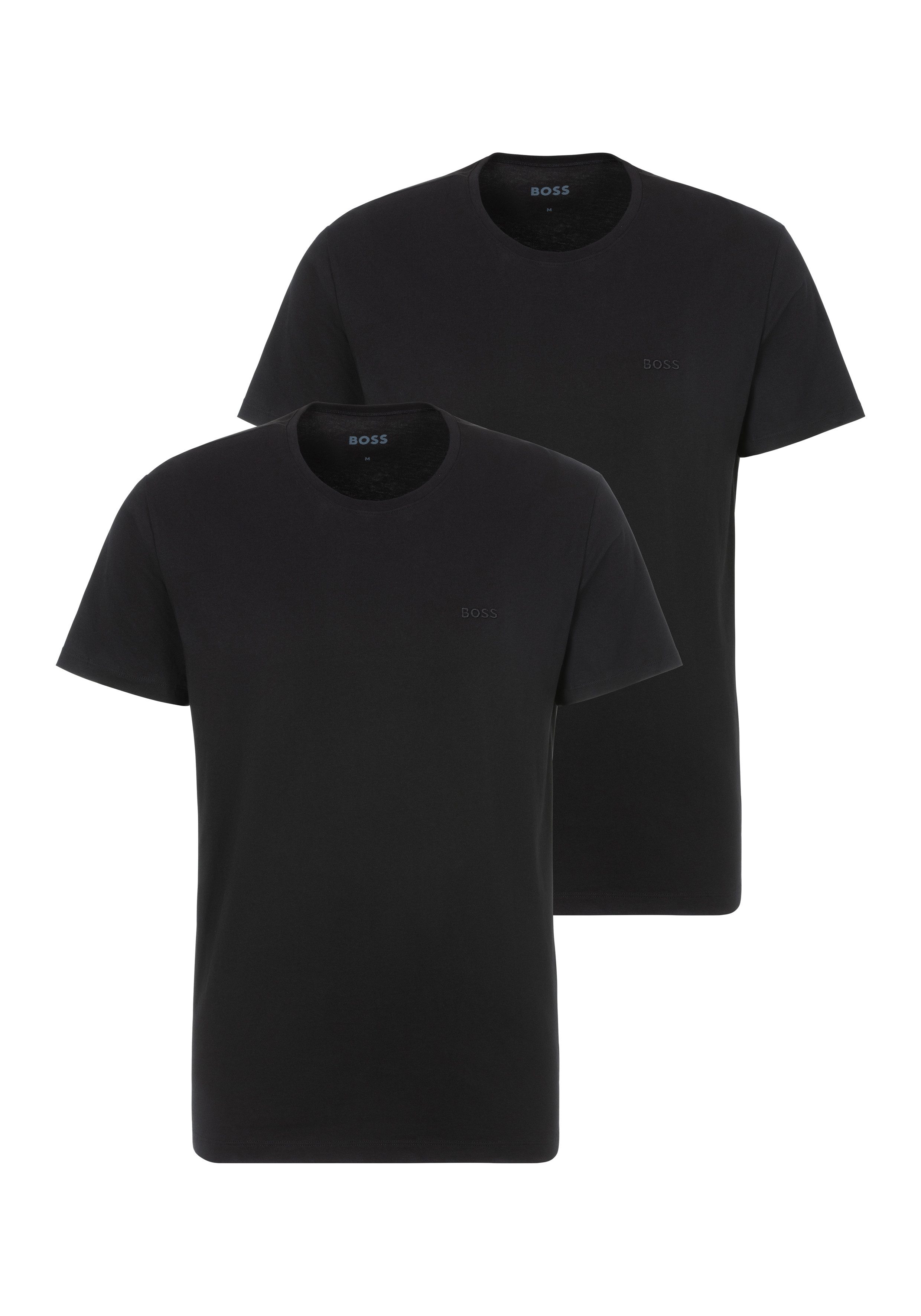 BOSS Rundhalsshirt TShirtRN 2P Comfort (Packung, günstig online kaufen