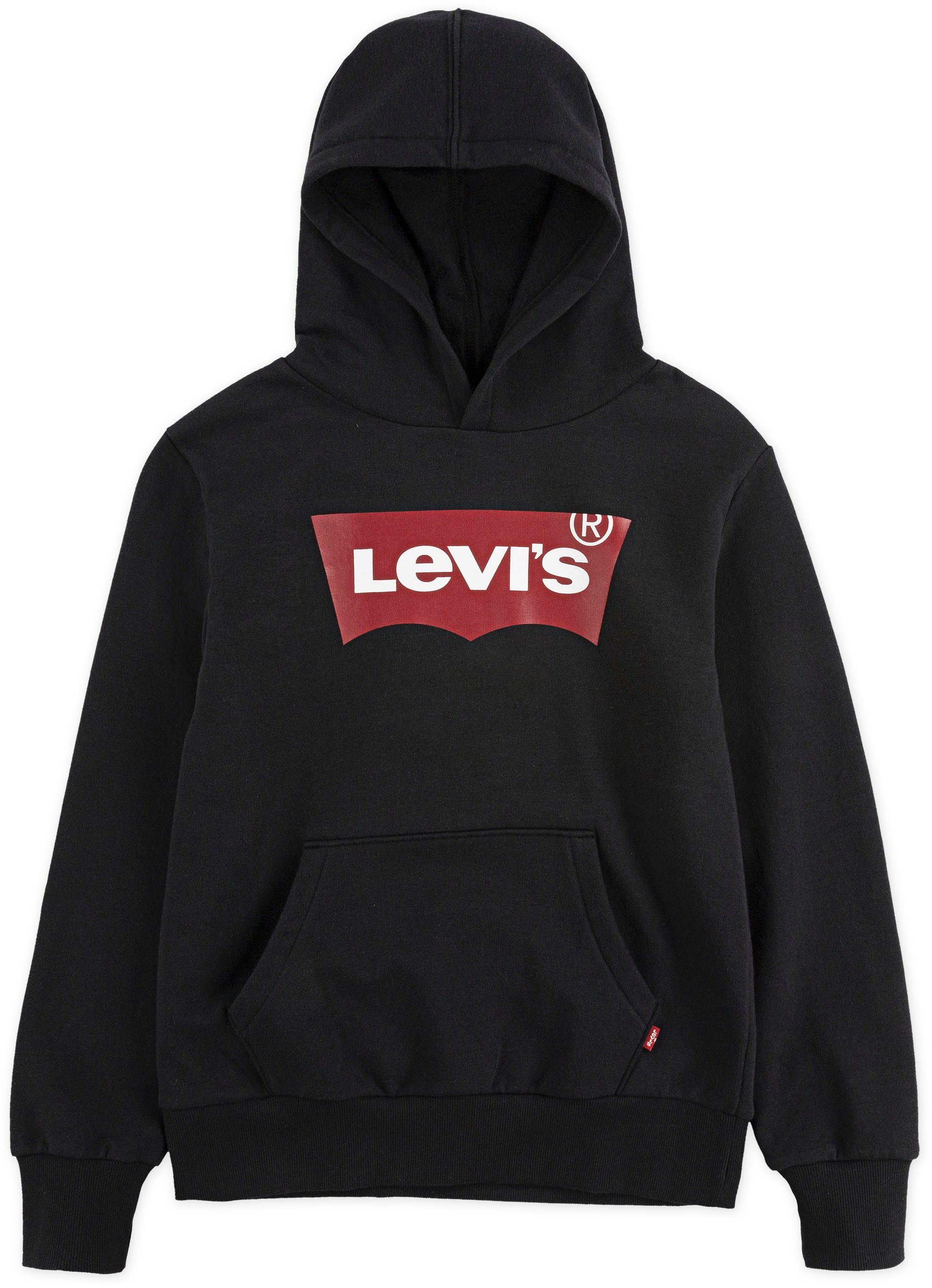 Levi's® Kids Kapuzensweatshirt HOODIE for BATWING black BOYS