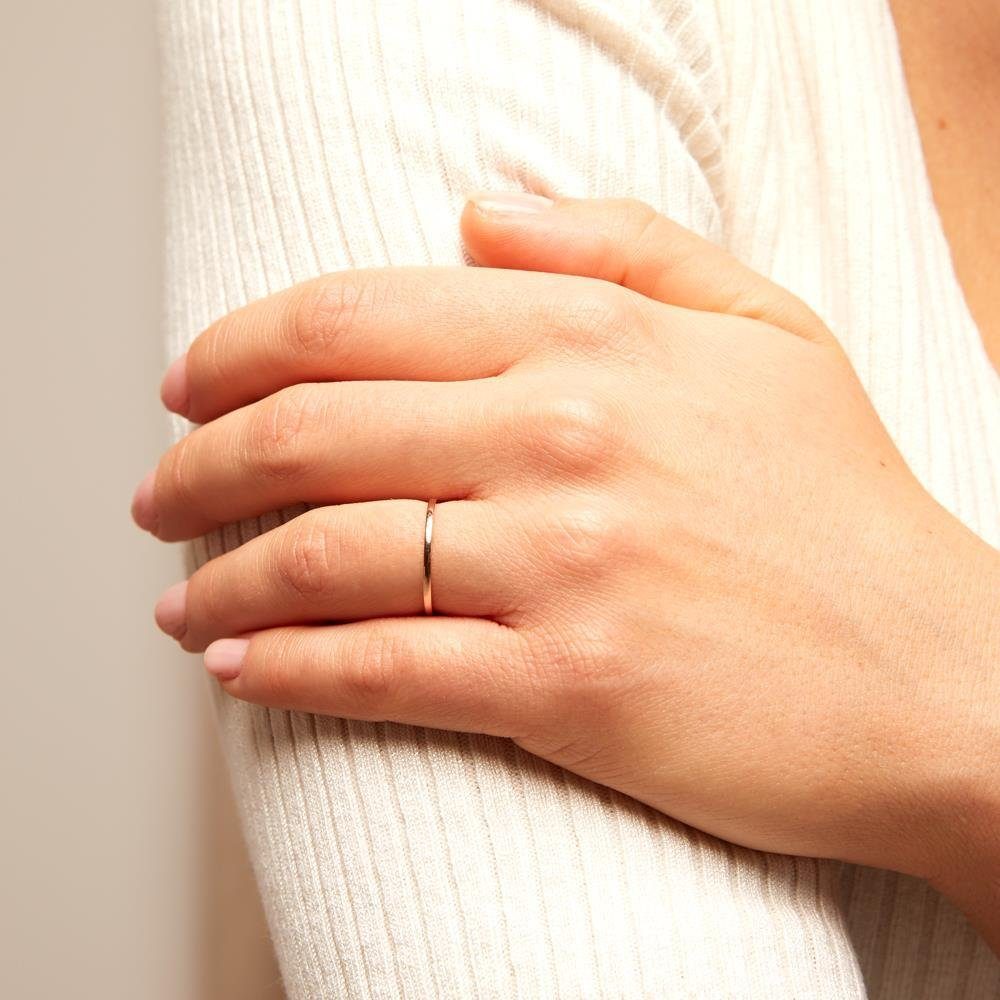 JEWLIX Goldring Ring aus 585er Roségold günstig online kaufen