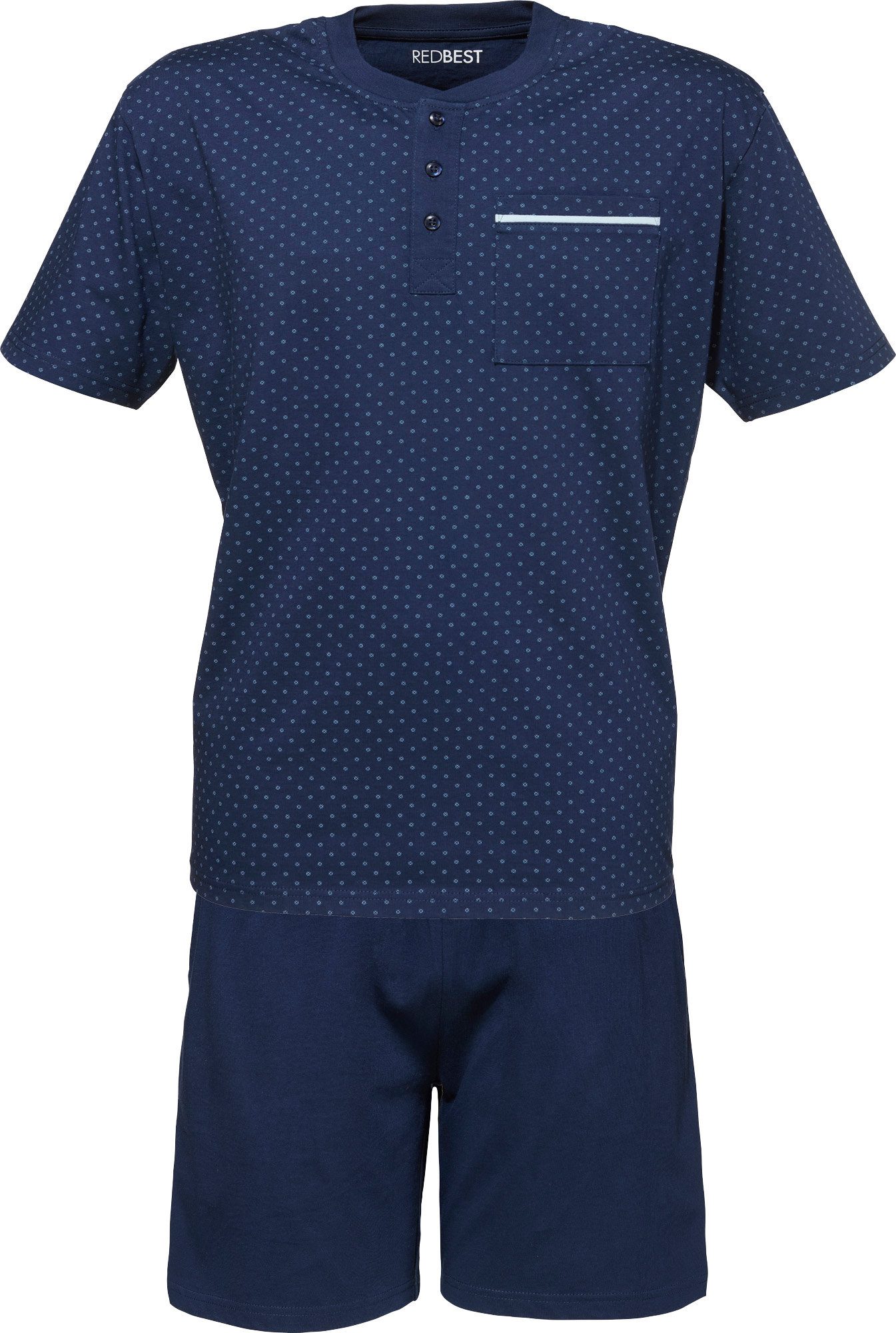 Pyjama Herren-Shorty
