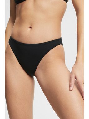 Esprit Bikini-Hose Strukturierte Bikinihose mit hohem Beinausschnitt