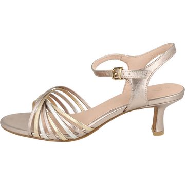 MARCO TOZZI 2-28356-42 elegante Damen Komfort Festtags Peeptoepumps verstellbar, gepolstert