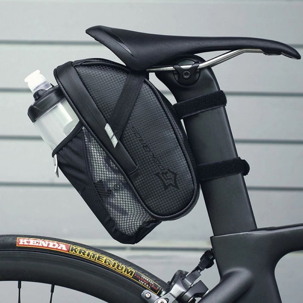 ROCKBROS Fahrradtasche C7-1, Wasserdicht, mit Flaschenfach & Rücklichthalterung