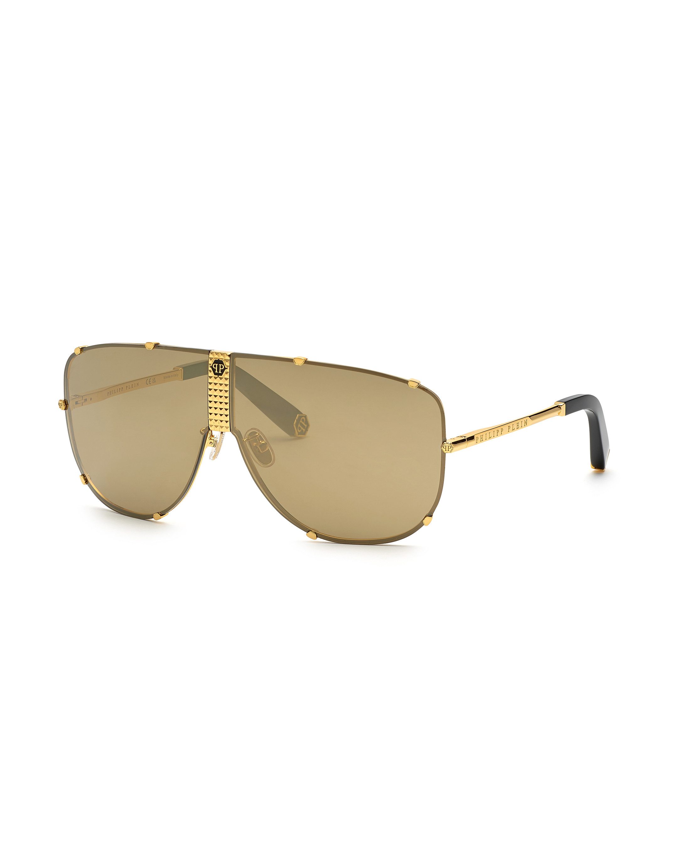 PHILIPP PLEIN Sonnenbrille Mit Nietenverzierungen