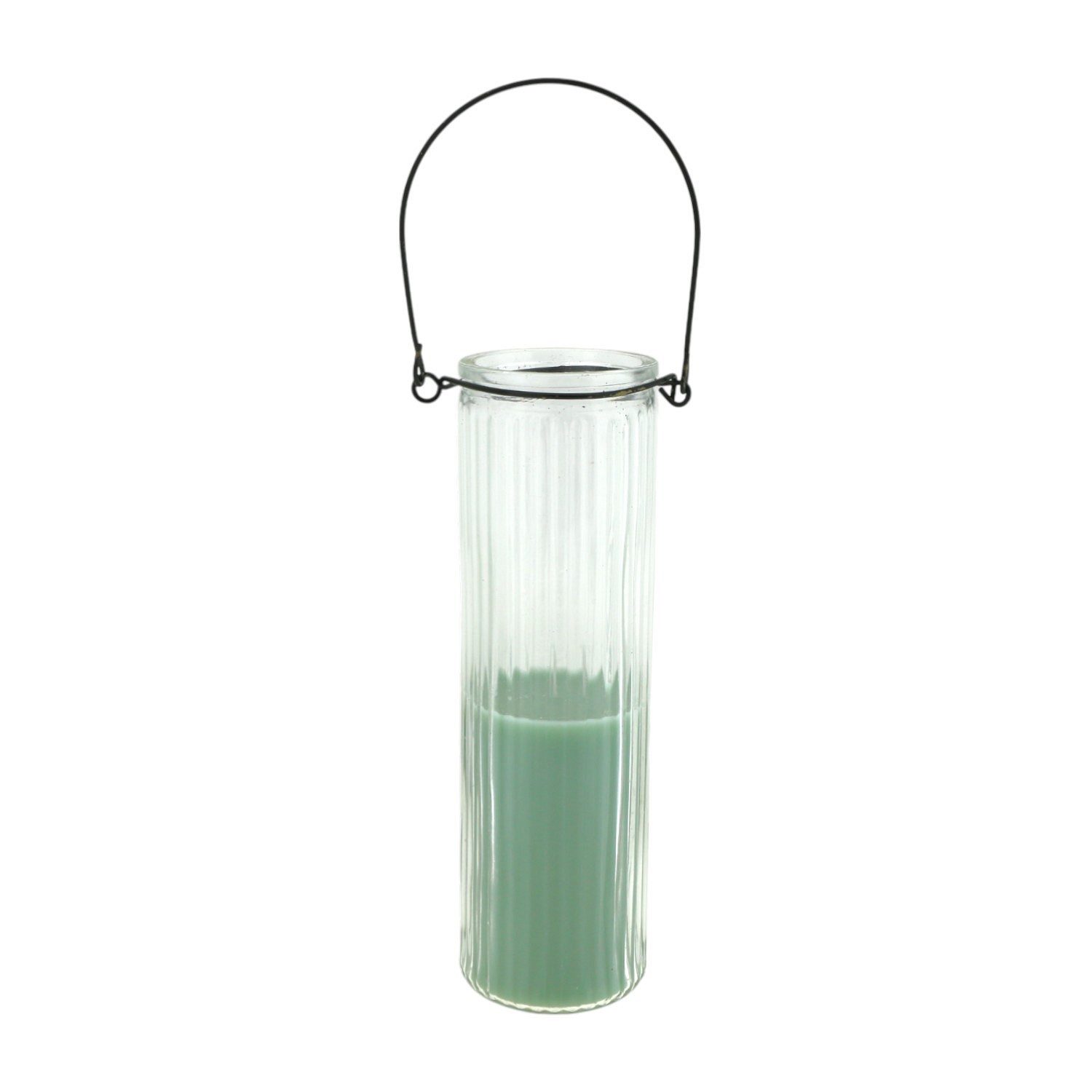 Home Society B.V. Outdoorkerze Kerze Tube Dirk im geriffeltem Glas