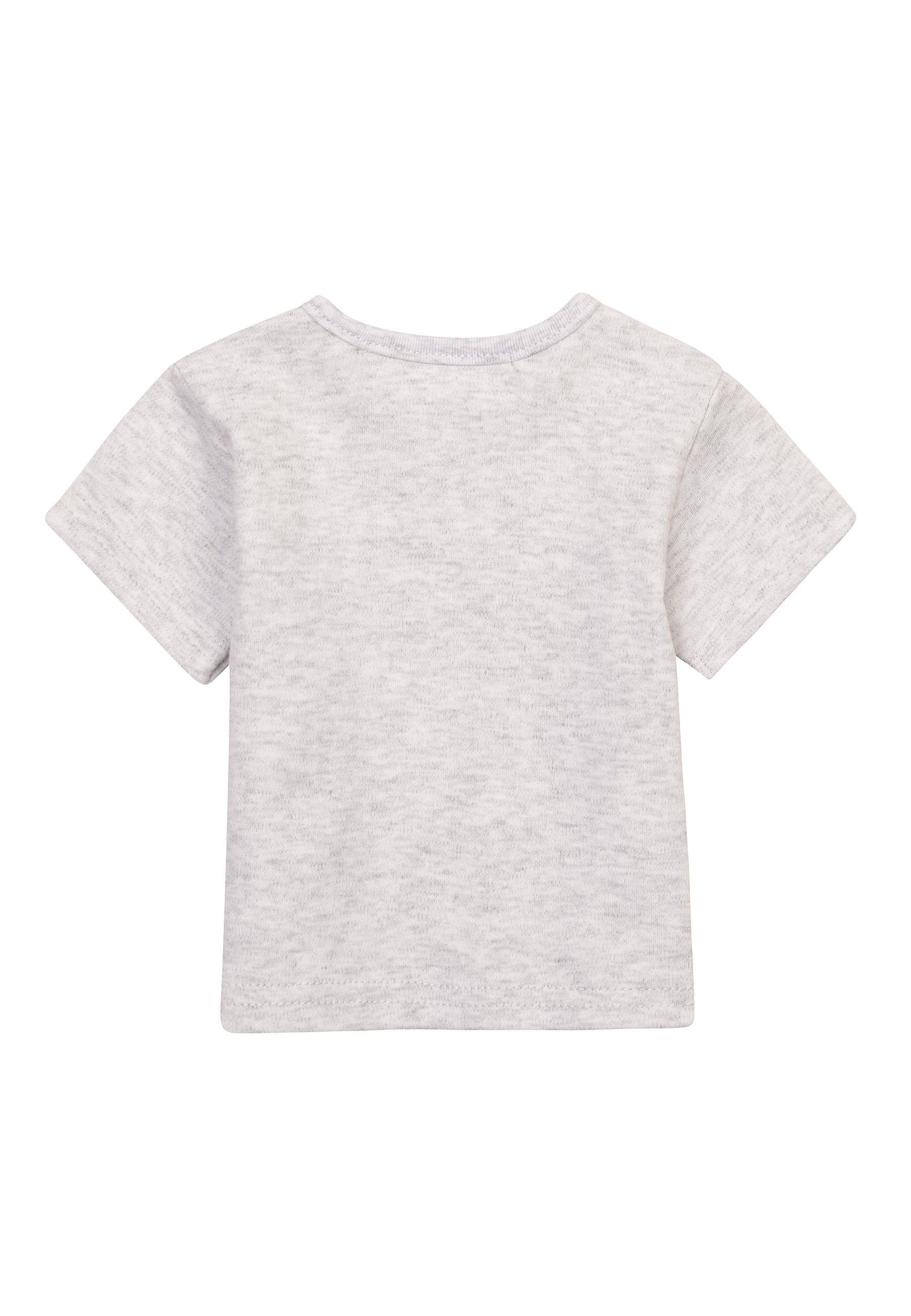 Ein Set Grau Baumwolle (0-12m) T-Shirt MINOTI 3 aus aus T-Shirts