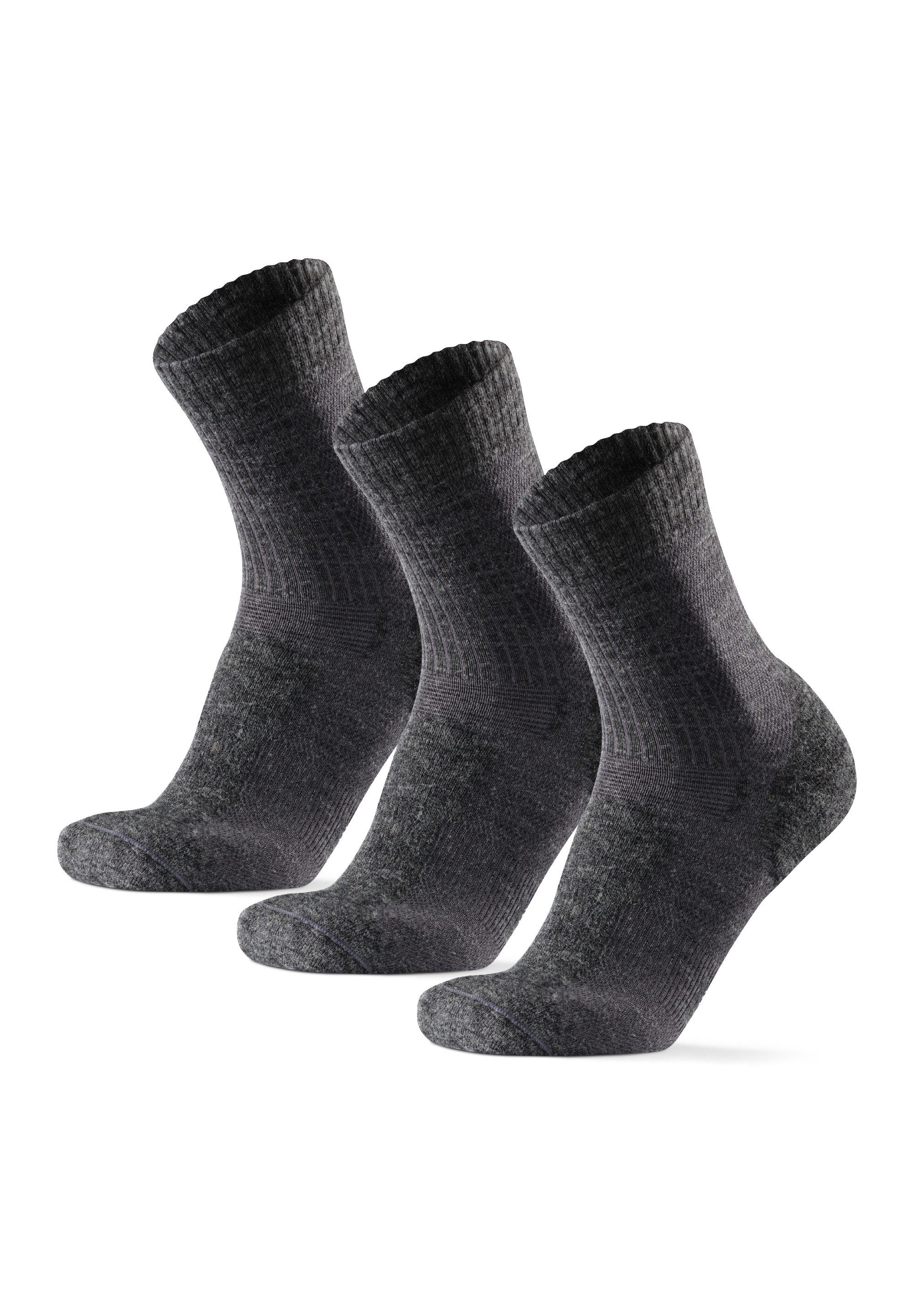 DANISH ENDURANCE Basicsocken Merino Hiking Light (3-Paar) Leicht & gepolste günstig online kaufen