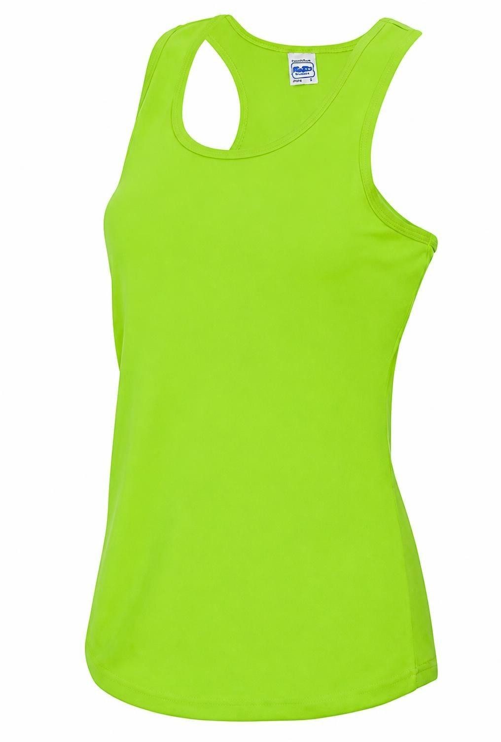 Just Cool Trainingsshirt Girlie Cool Tank Top Sport T-Shirt + WRAP zertifiziert