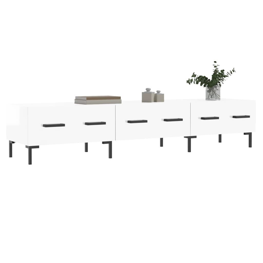 vidaXL TV-Schrank TV-Schrank Hochglanz-Weiß 150x36x30 cm günstig online kaufen