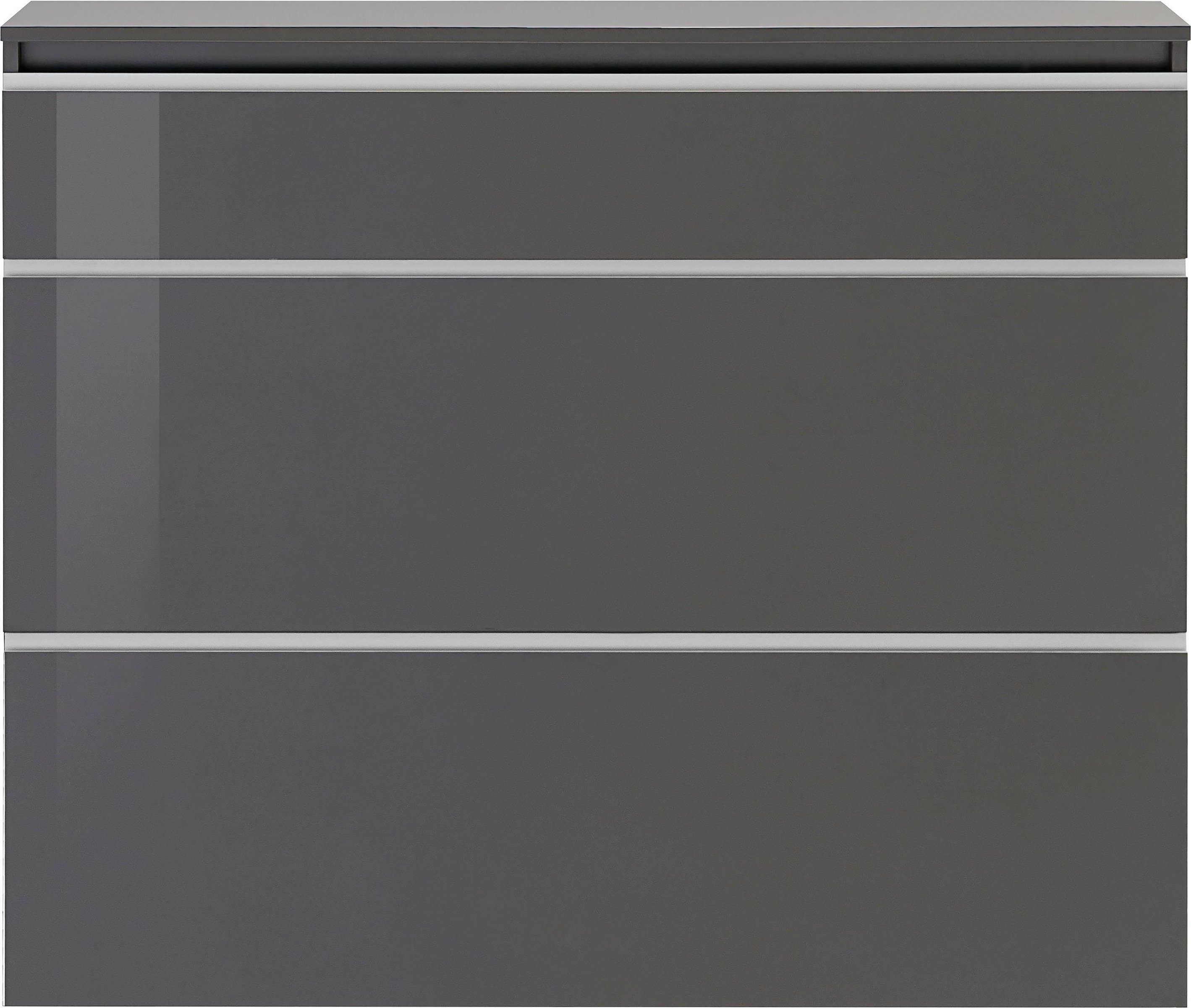 möbelando Schuhschrank Magione 120 x 108 x 26.5 cm (B/H/T)