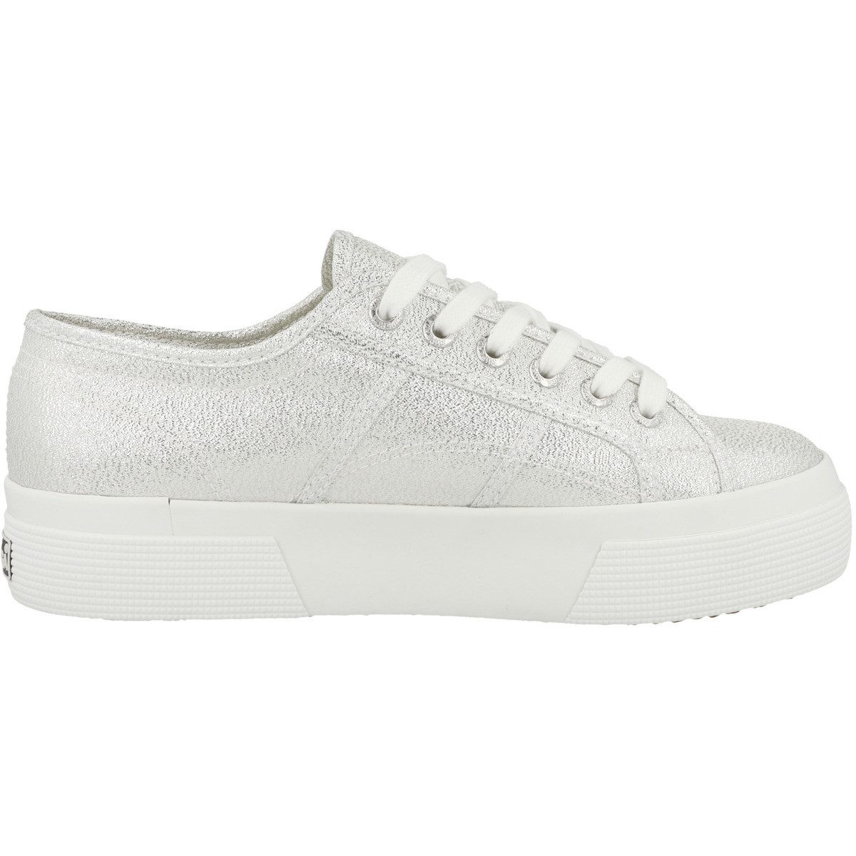 Superga 2740 Platform Lame Damen Sneaker Turnschuhe, Sportschuhe, Freizeitschuhe, Halbschuhe, Schnürschuhe