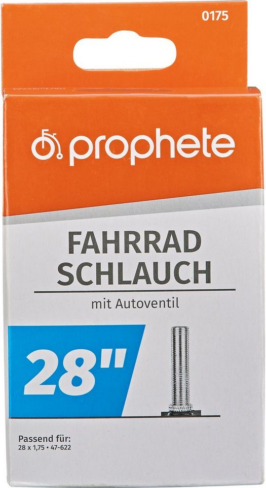 Prophete Fahrradschlauch Fahrradschlauch, 28 Zoll (71,12 cm), 28 x 1,75 x 2  (47-622)
