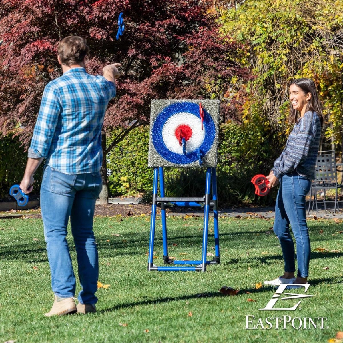EastPoint Wurfscheibe Axt-Wurfspiel, Dartspiel, Axethrow Spiel für Garten/P günstig online kaufen