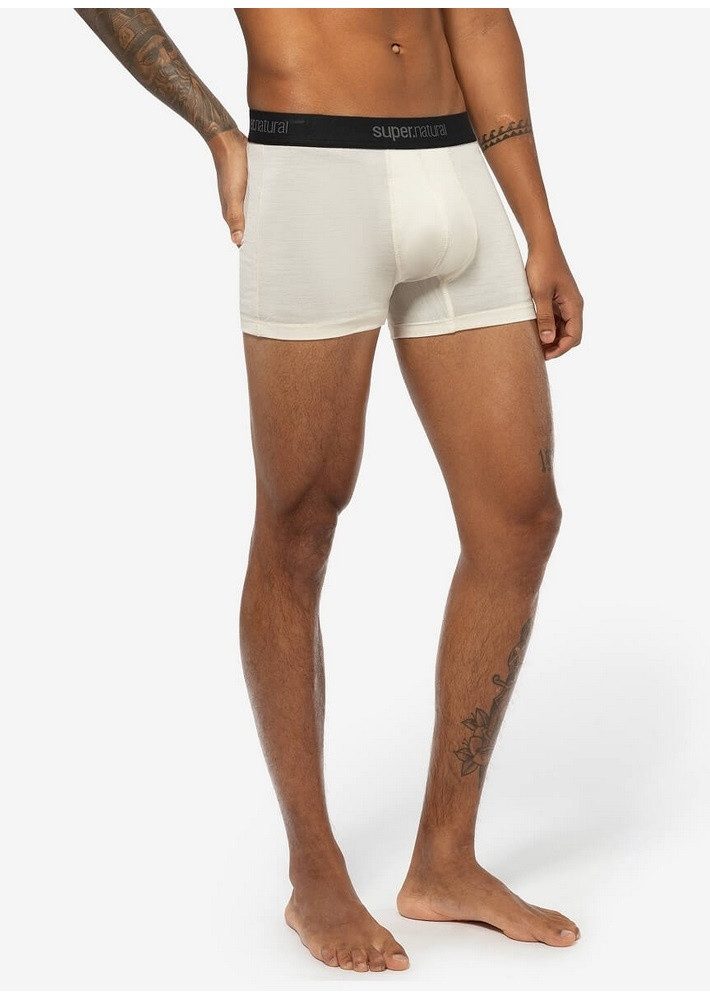 SUPER.NATURAL Boxershorts Tundra 175 - Merinowolle - Unterwäsche weiss Herren - 1 Stück