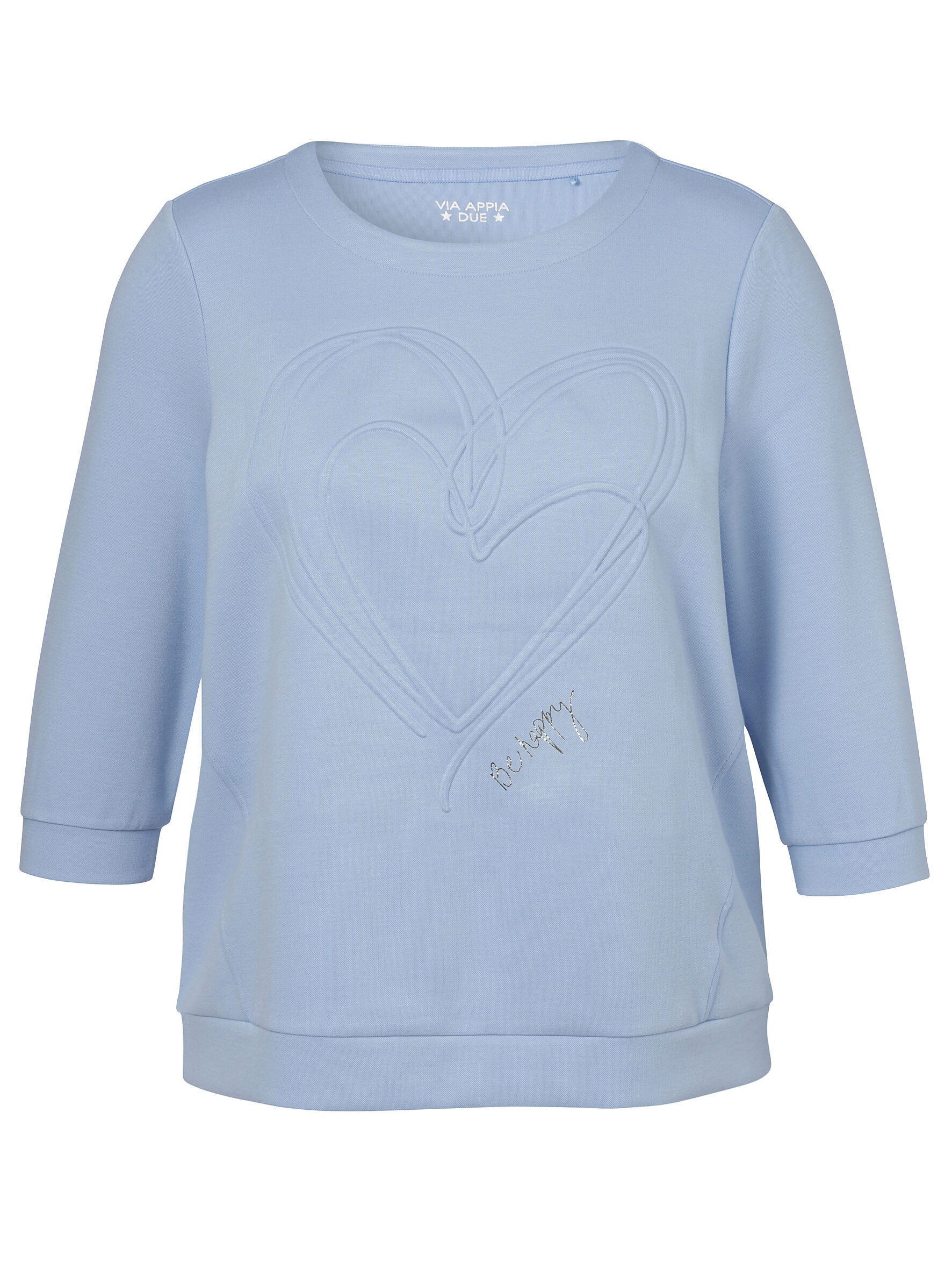 VIA APPIA DUE Sweatshirt (1-tlg) Große Größen