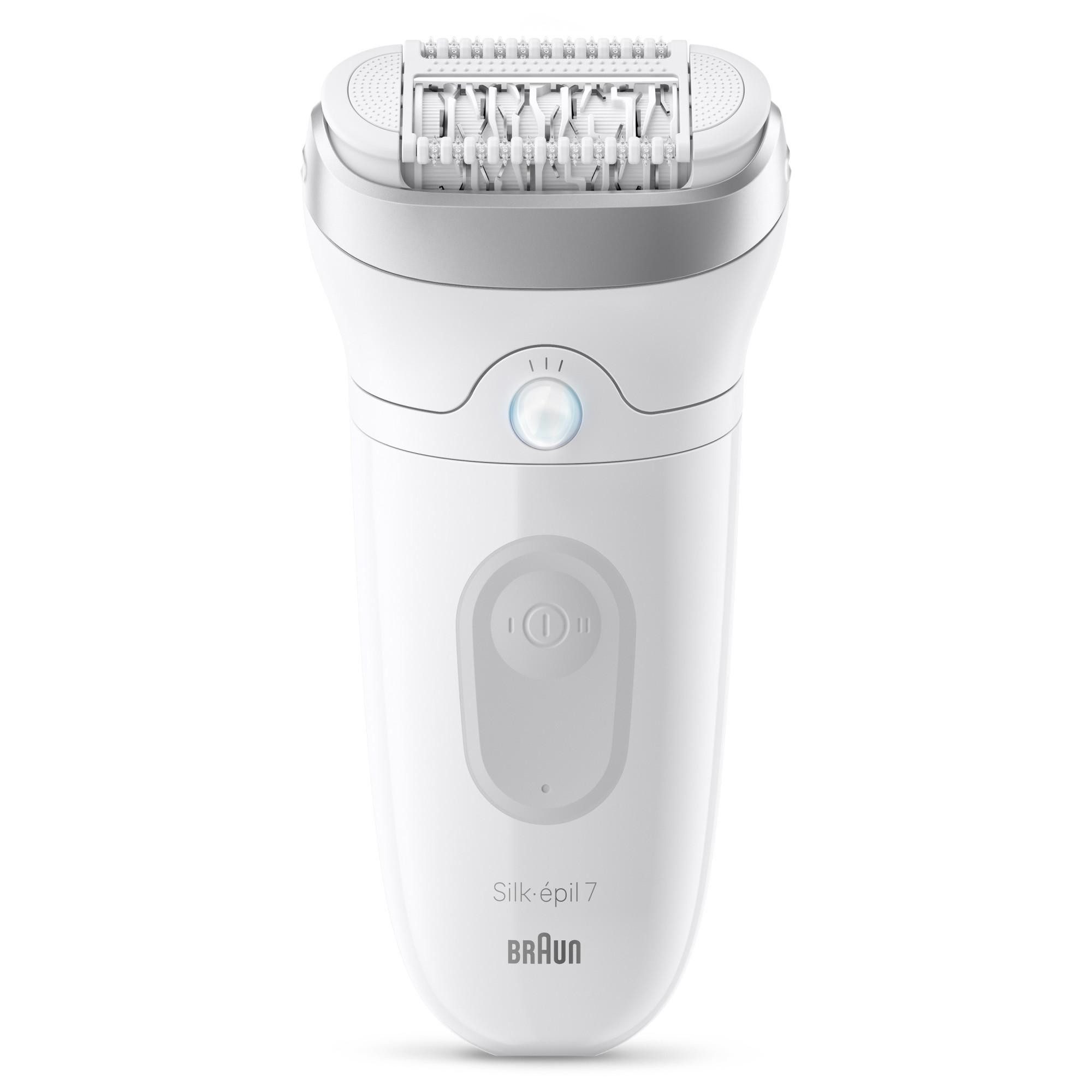Braun Epilierer 7-000, Effizienter Epilierer mit breitem Kopf für Nass & Trocken