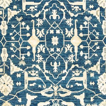 Orientteppich Ziegler - 227 x 188 cm - dunkelblau, morgenland, rechteckig, Höhe: 6 mm, Wohnzimmer, Handgeknüpft, Einzelstück mit Zertifikat
