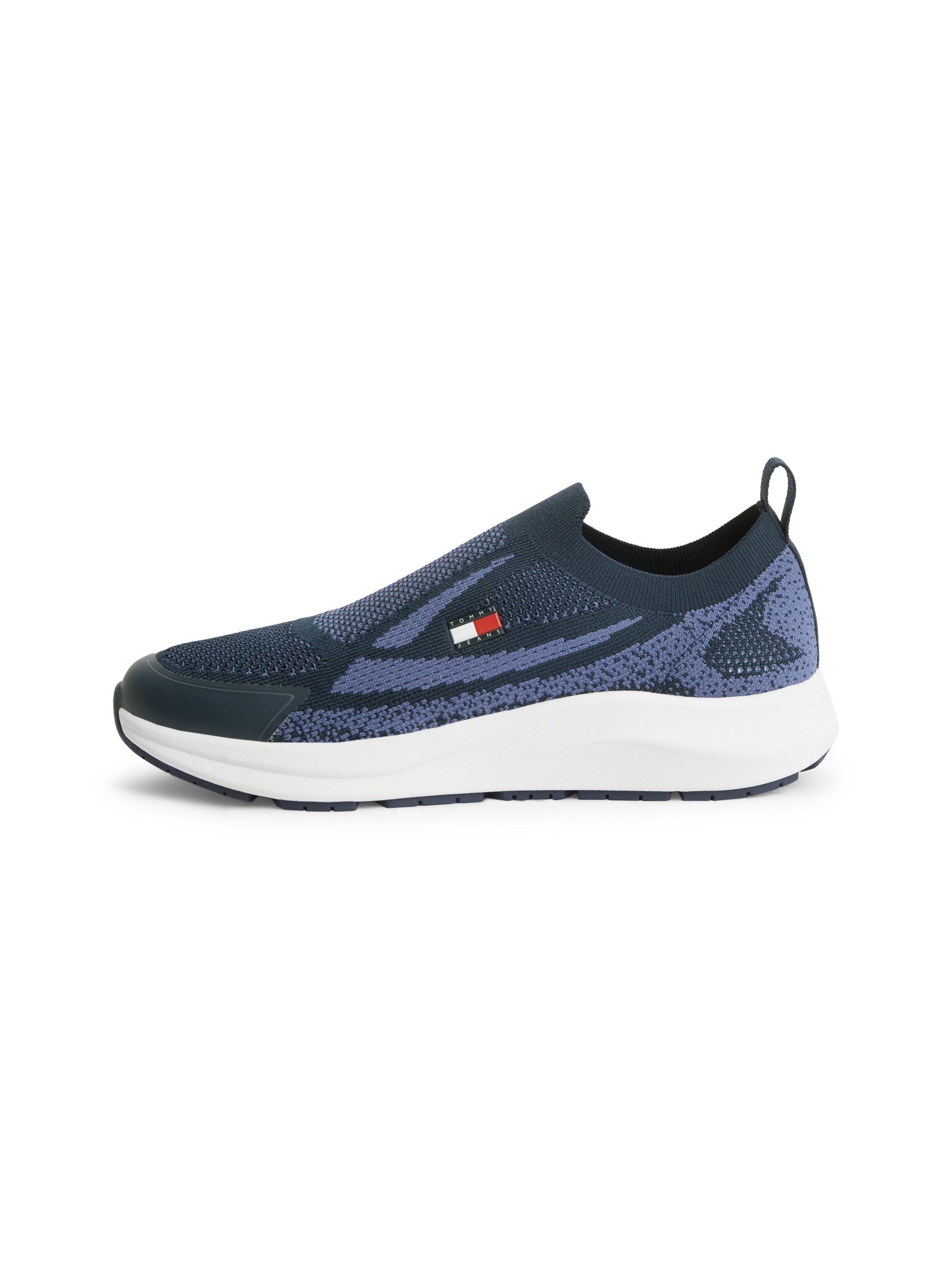 Tommy Jeans TJM KNITTED RUNNER Slip-On Sneaker Slipper, Halbschuh, Schlupfschuh mit Kontrastbesätzen – Bild 5 von 5