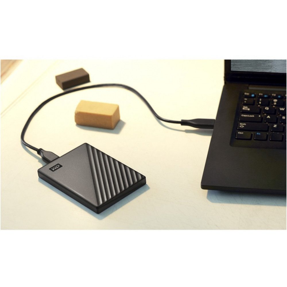 Western Digital WD My Passport 2TB Externe Festplatte externe Gaming-Festplatte (2000 Gigabyte) 2,5 Zoll", Passwortschutz