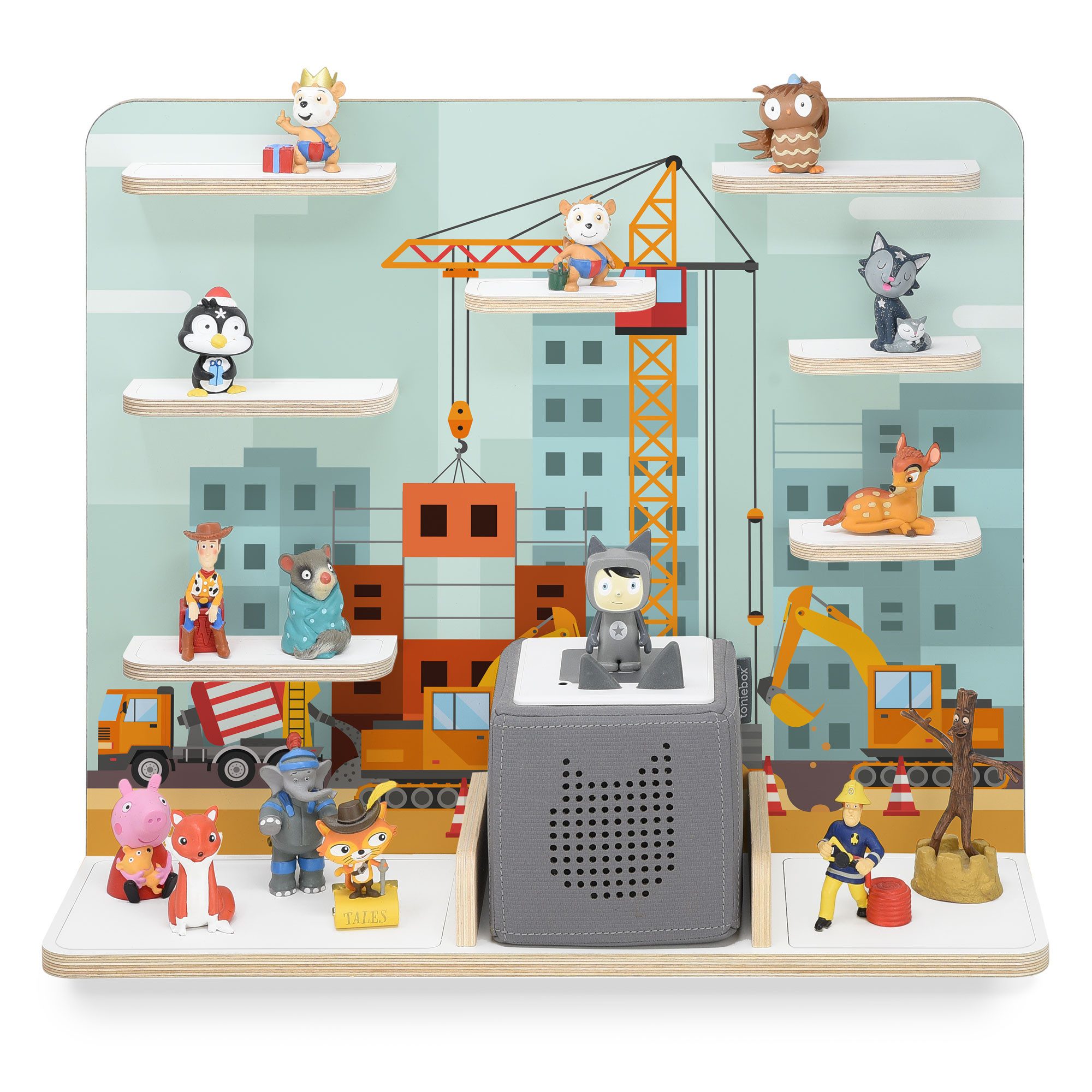 stadtecken Kinderregal geeignet für Toniebox und Tonies, zum Stellen & Häng günstig online kaufen