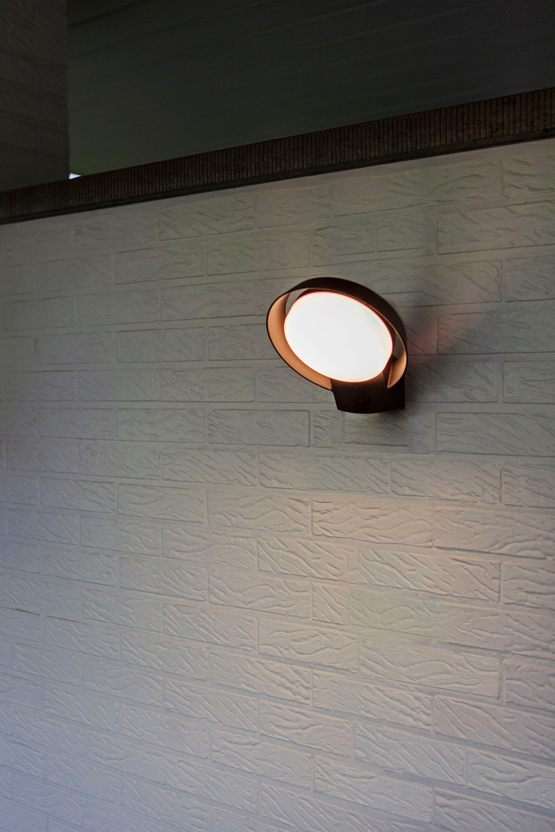 LUTEC LED POLO, integriert Außen-Wandleuchte LED fest
