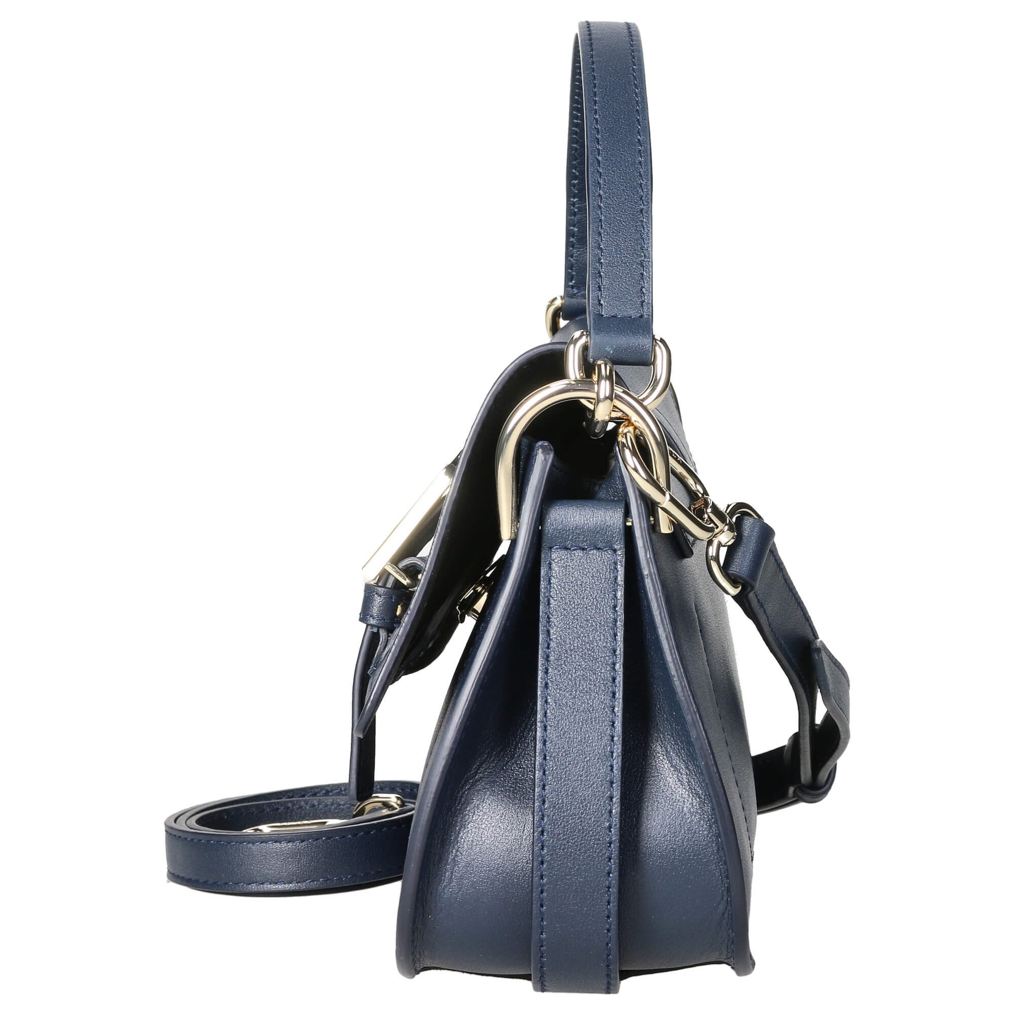 Furla Umhängetasche Flow Mini - Schultertasche 21.5 cm (mediterraneo)