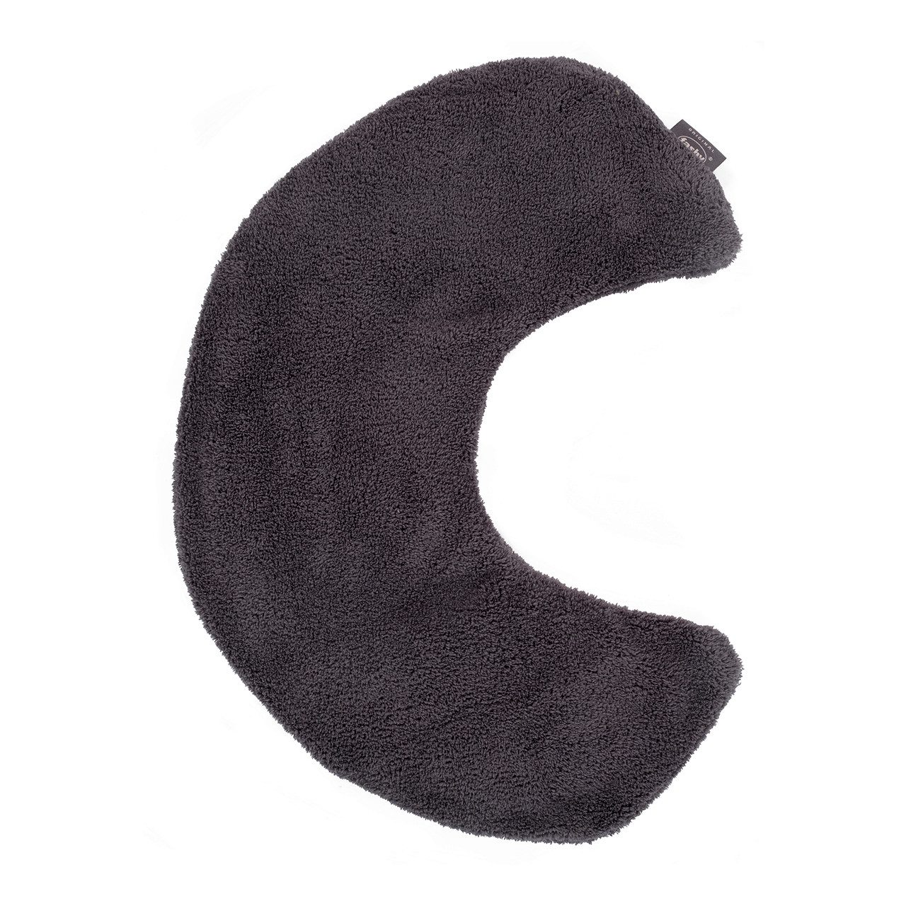 Fashy Wärmflasche Fashy Wärmekissen mit Kuschelbezug Kragenform anthrazit 48 x 35 cm, (1-tlg), Abnehmbarer Bezug