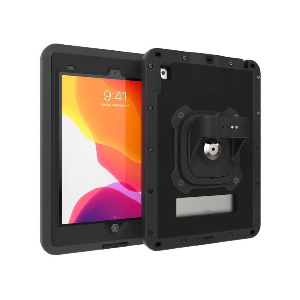 The Joy Factory Tablet-Hülle aXtion Pro MP iPad 10.2 Schutzhülle, schwarz Tablet Hülle Dislpayschutz wasserdicht | Untergestelle