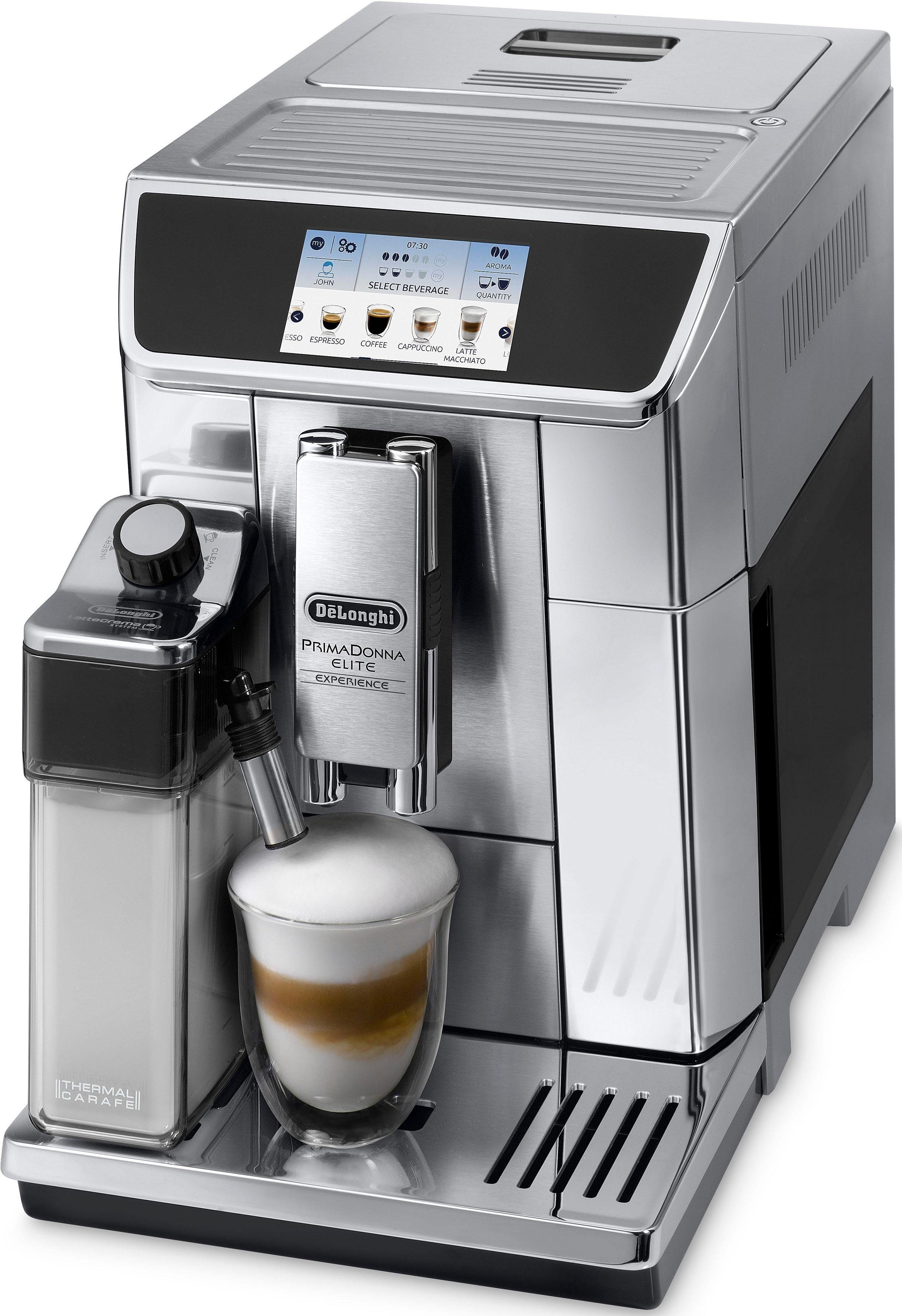 De'Longhi Kaffeevollautomat PrimaDonna Elite Experience ECAM 656.85.MS,  auch für Kaltgetränkevariationen online kaufen | OTTO