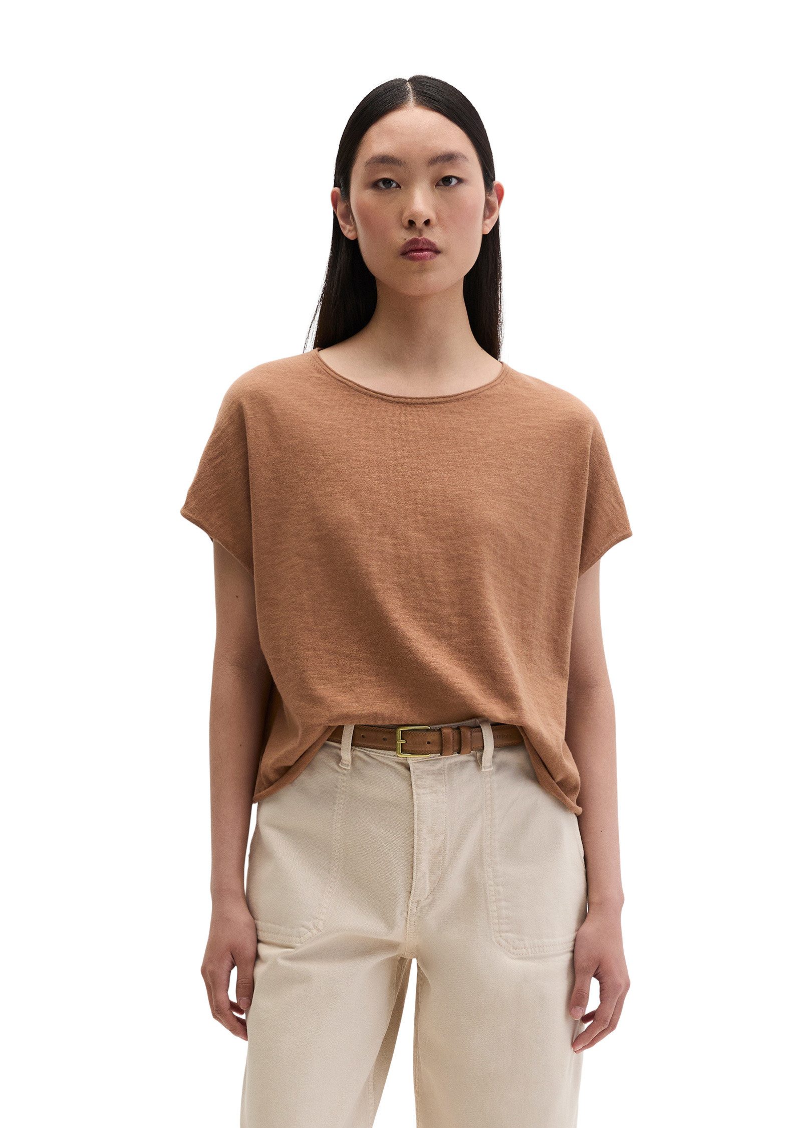 Marc O'Polo Strickpullover mit überschnittener Schulter