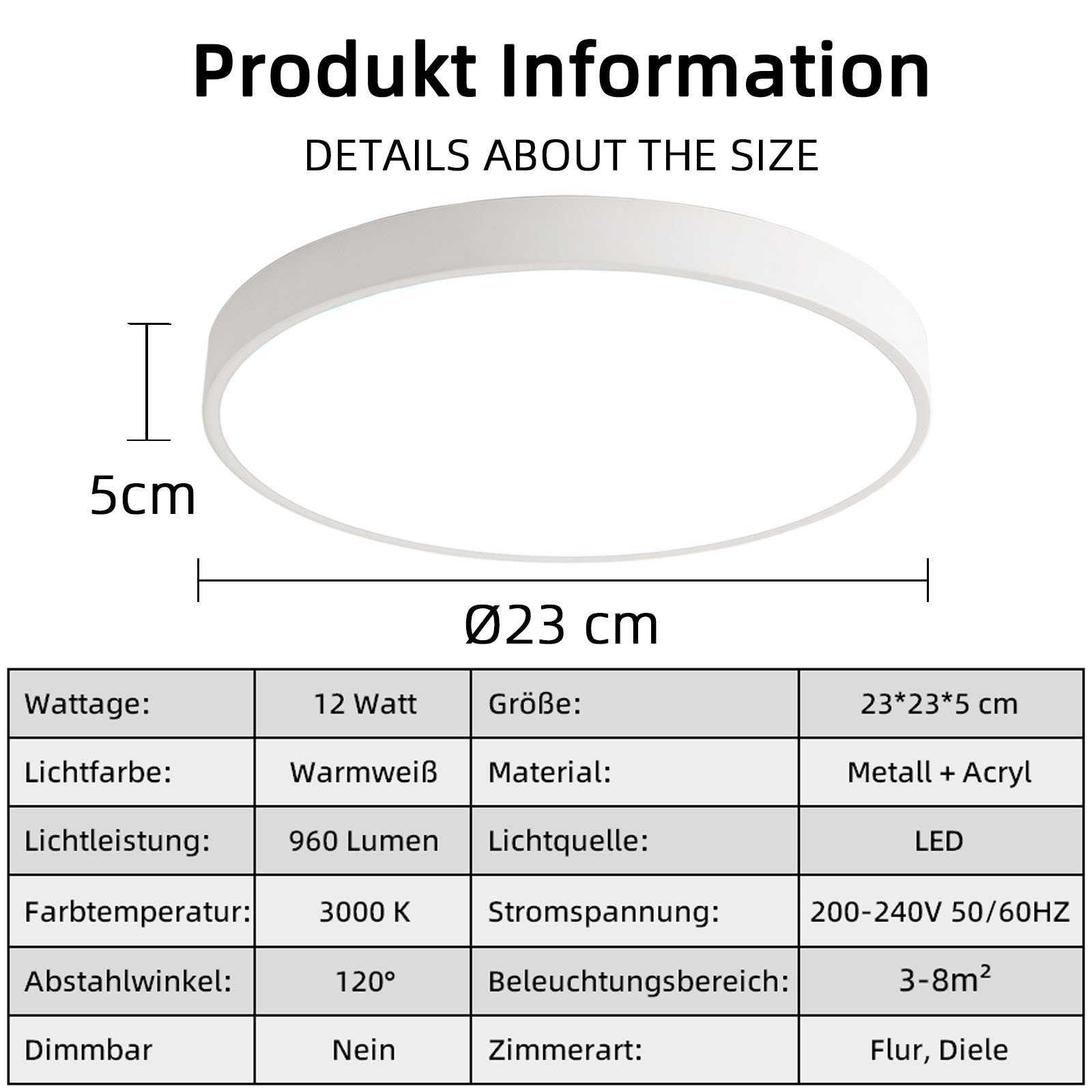 style home LED Deckenleuchte Deckenlampe aus günstig online kaufen