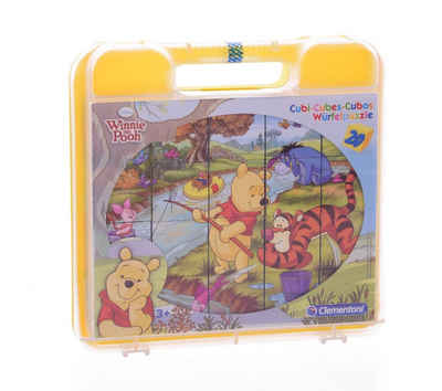 Clementoni® Steckpuzzle »Winnie Pooh Würfelpuzzle (20 Teile)«, 20 Puzzleteile