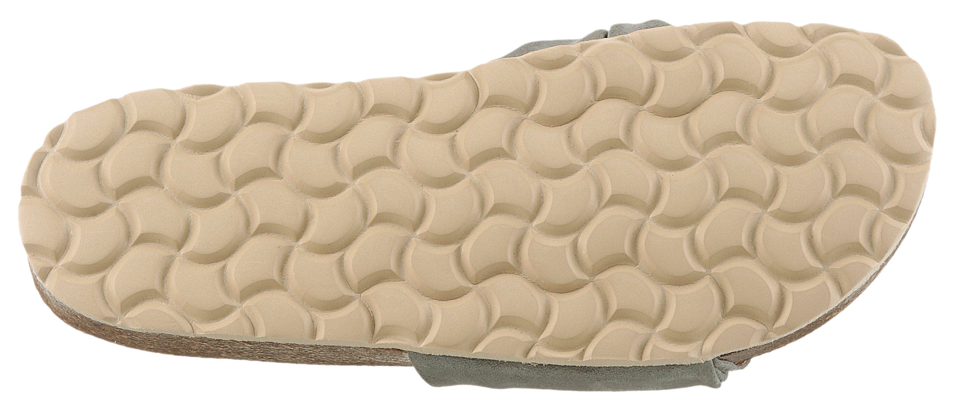 VERBENAS Roxy Roda Pantolette Sommerschuh, Flat, Pool Slides mit modischer Schlaufe