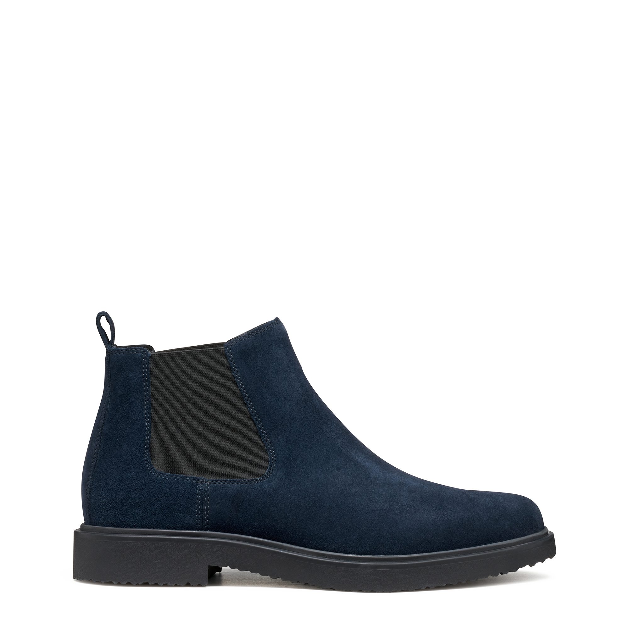 Geox GEOX MASSIMIANO, Stiefeletten, Chelsea Boots, Blau, Herren Stiefelette