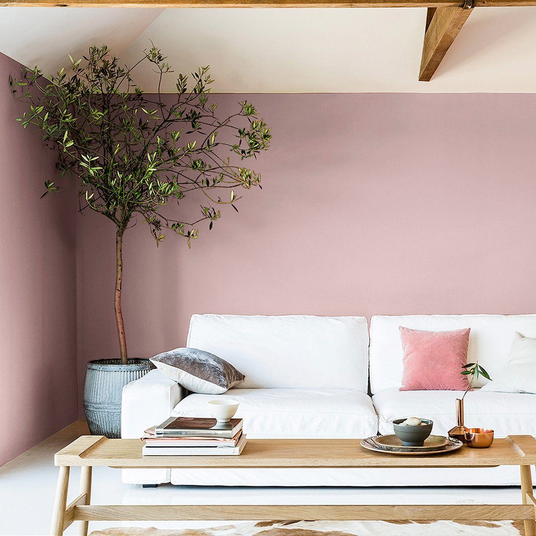 2,5 Refresh, matt, hochdeckend, Blütenrosa Dulux l Simply Deckenfarbe und Wand-