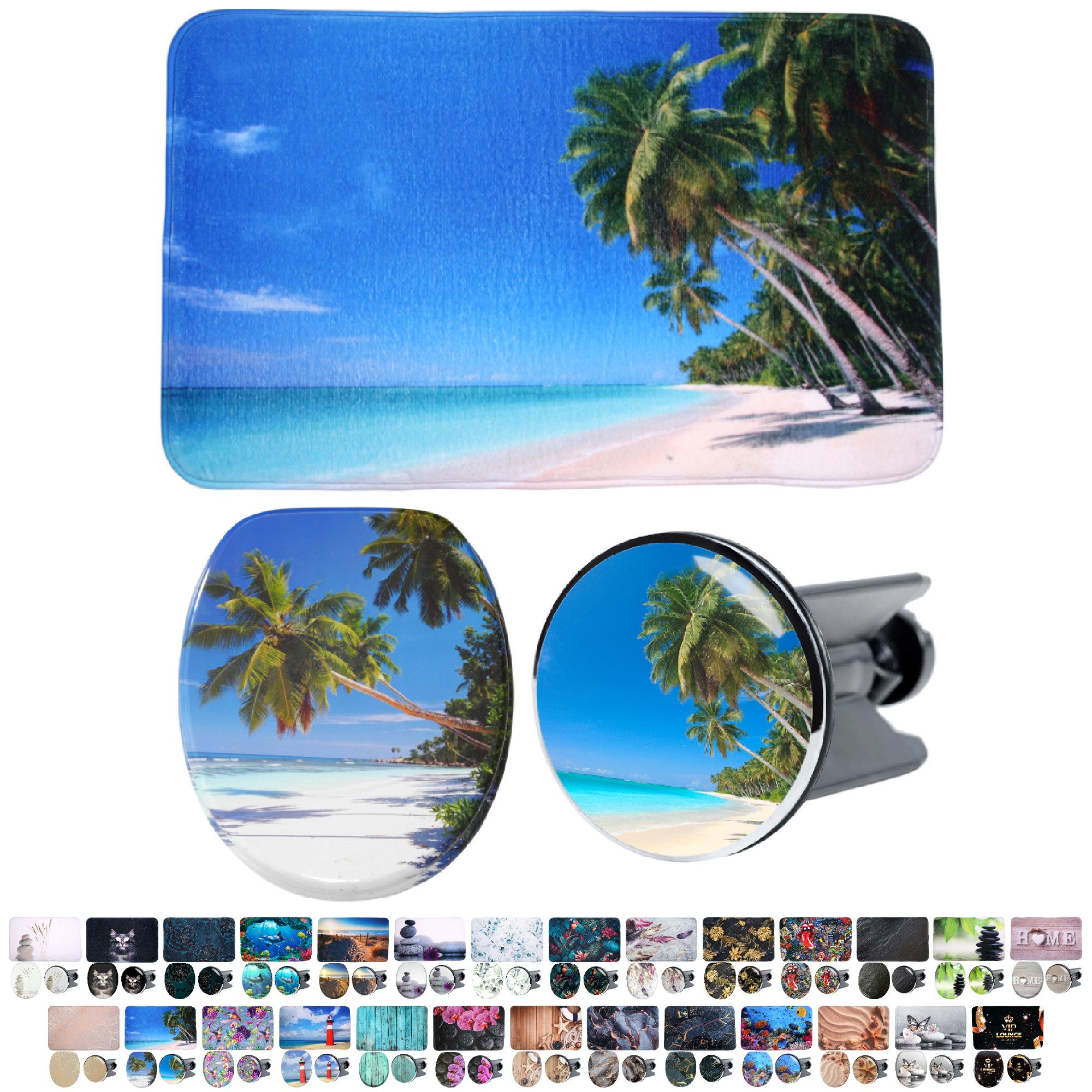 Sanilo Badaccessoire-Set 3-teilig mit Motiv, viele günstig online kaufen