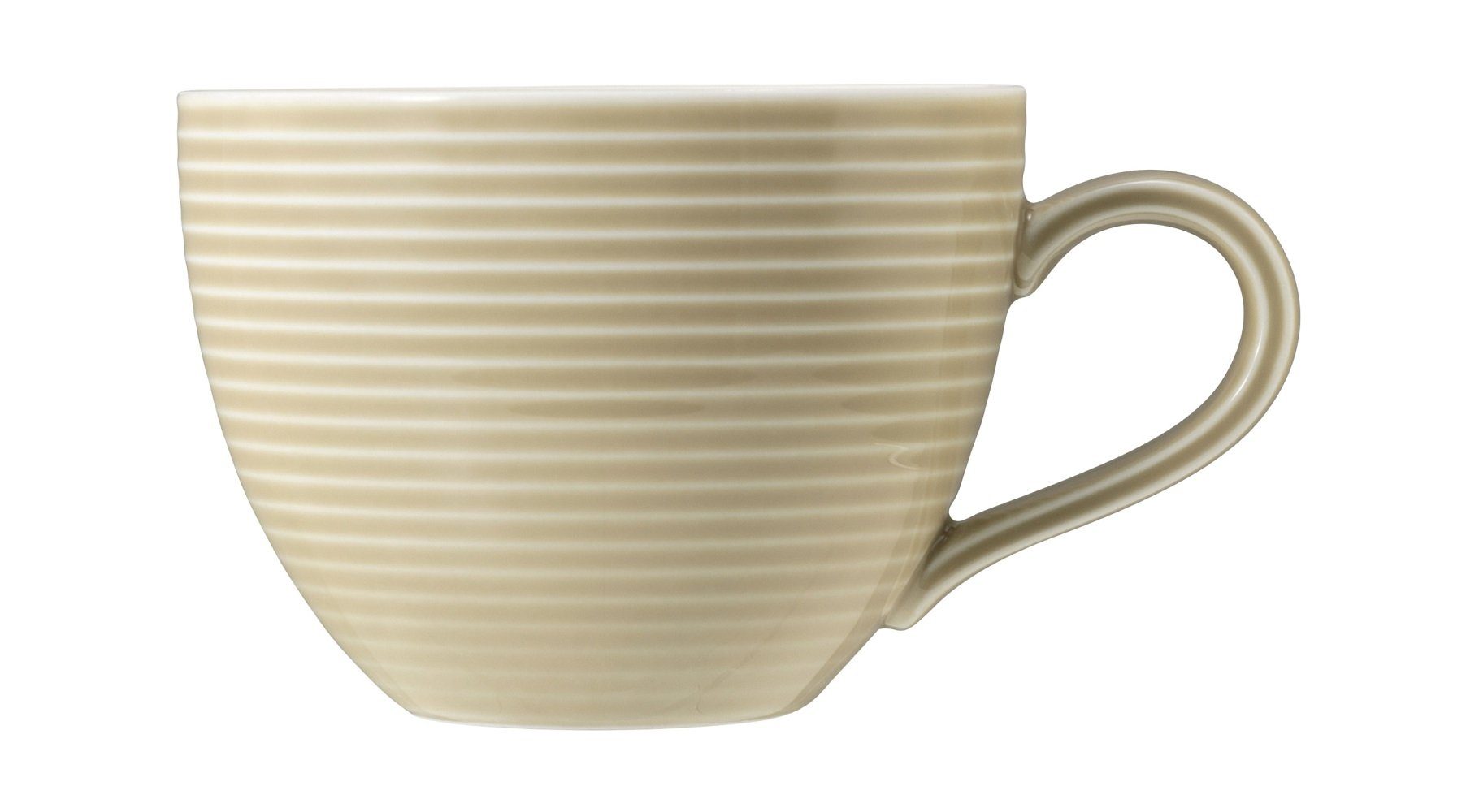 Seltmann Weiden Кружки Seltmann Weiden Beat Sandbeige Kaffeeobere 0,26l, Porzellan