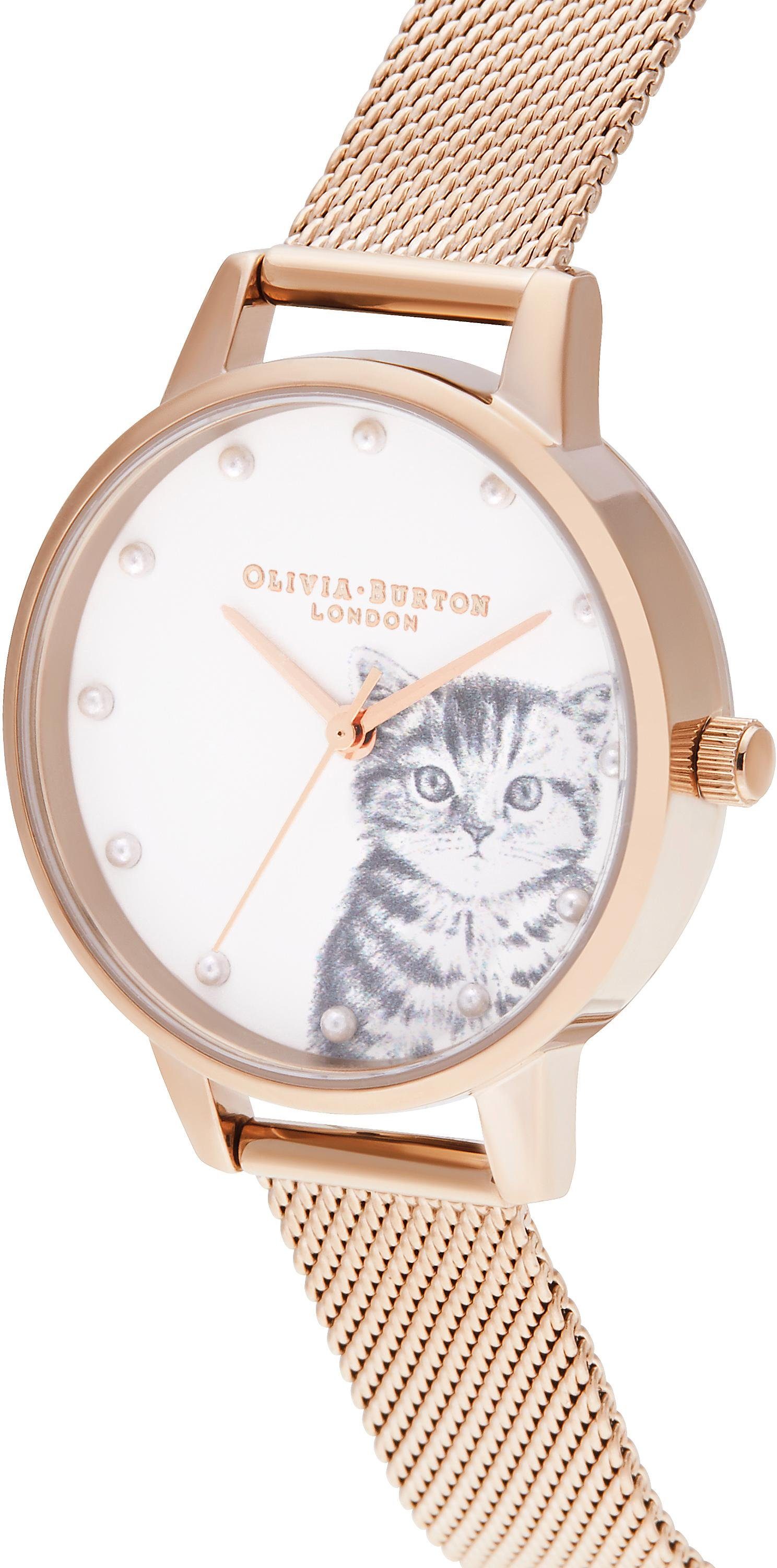 Damen Uhren OLIVIA BURTON Quarzuhr ILLUSTRATED ANIMALS, OB16WL88