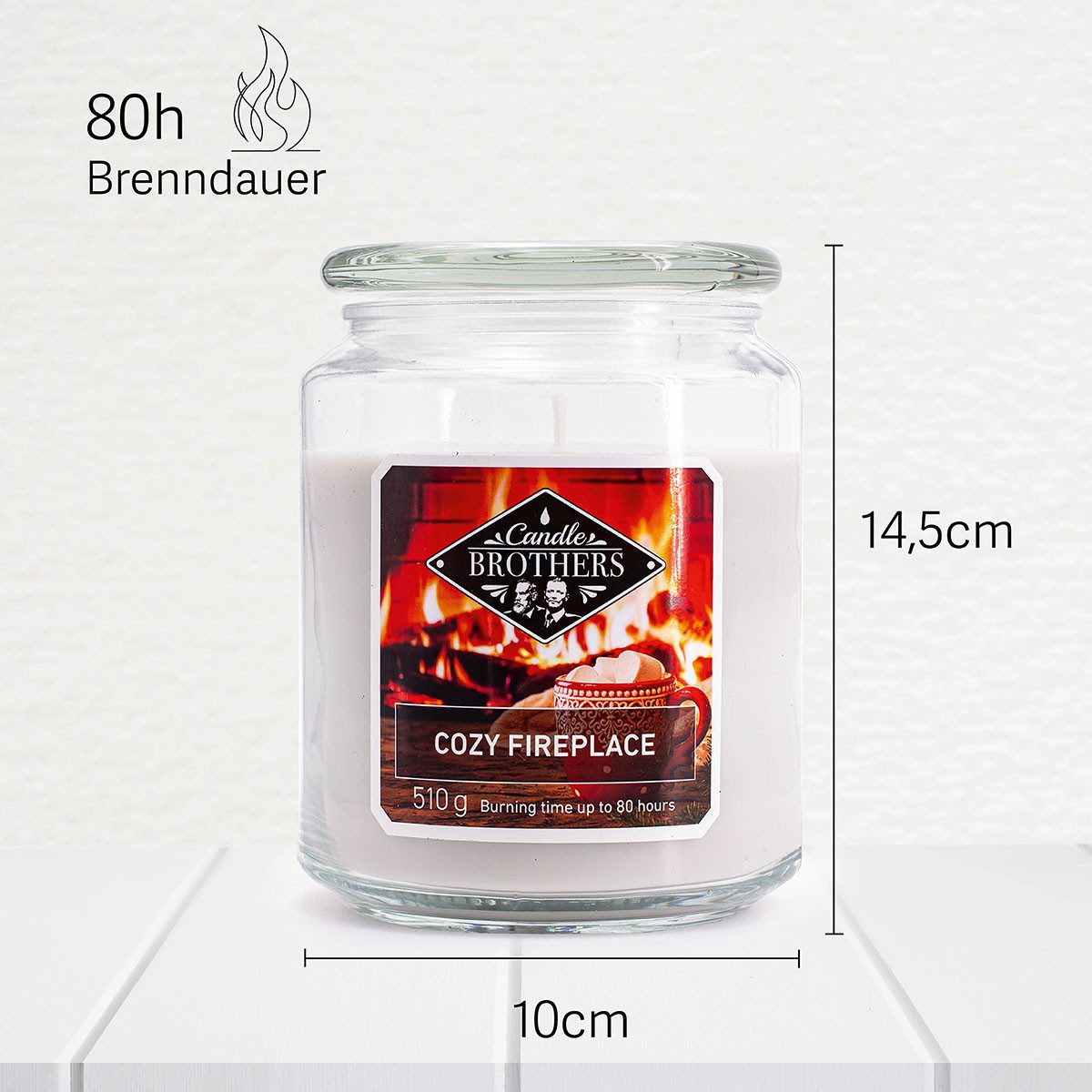 Candle BROTHERS Duftkerze Cozy Fireplace - günstig online kaufen