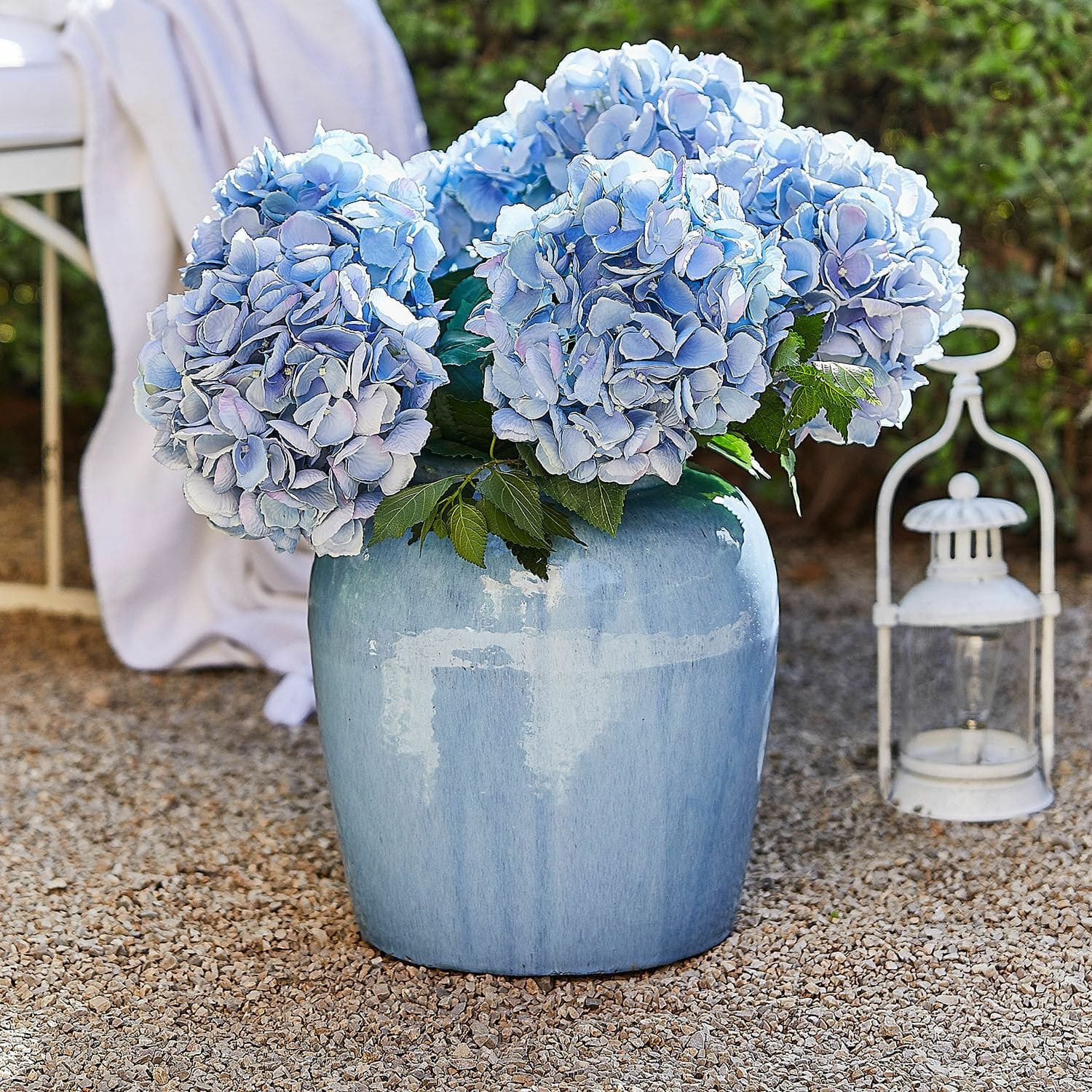Mirabeau Tischvase Vase Uxemir blau