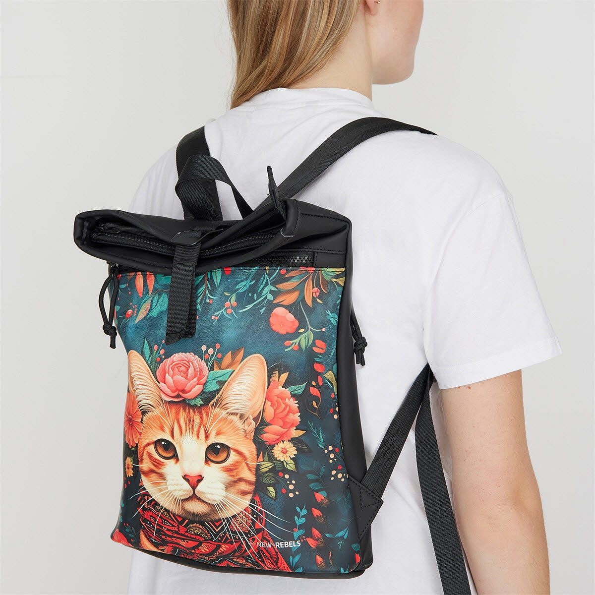NEW REBELS Freizeitrucksack Rolltop 7l - Los Angeles