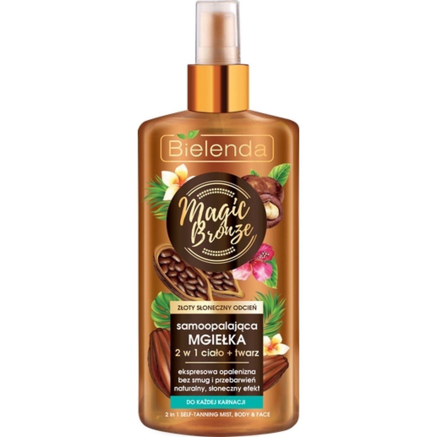 Bielenda Selbstbräunungsspray Magic Bronze Selbstbräuner 150ml, Spray