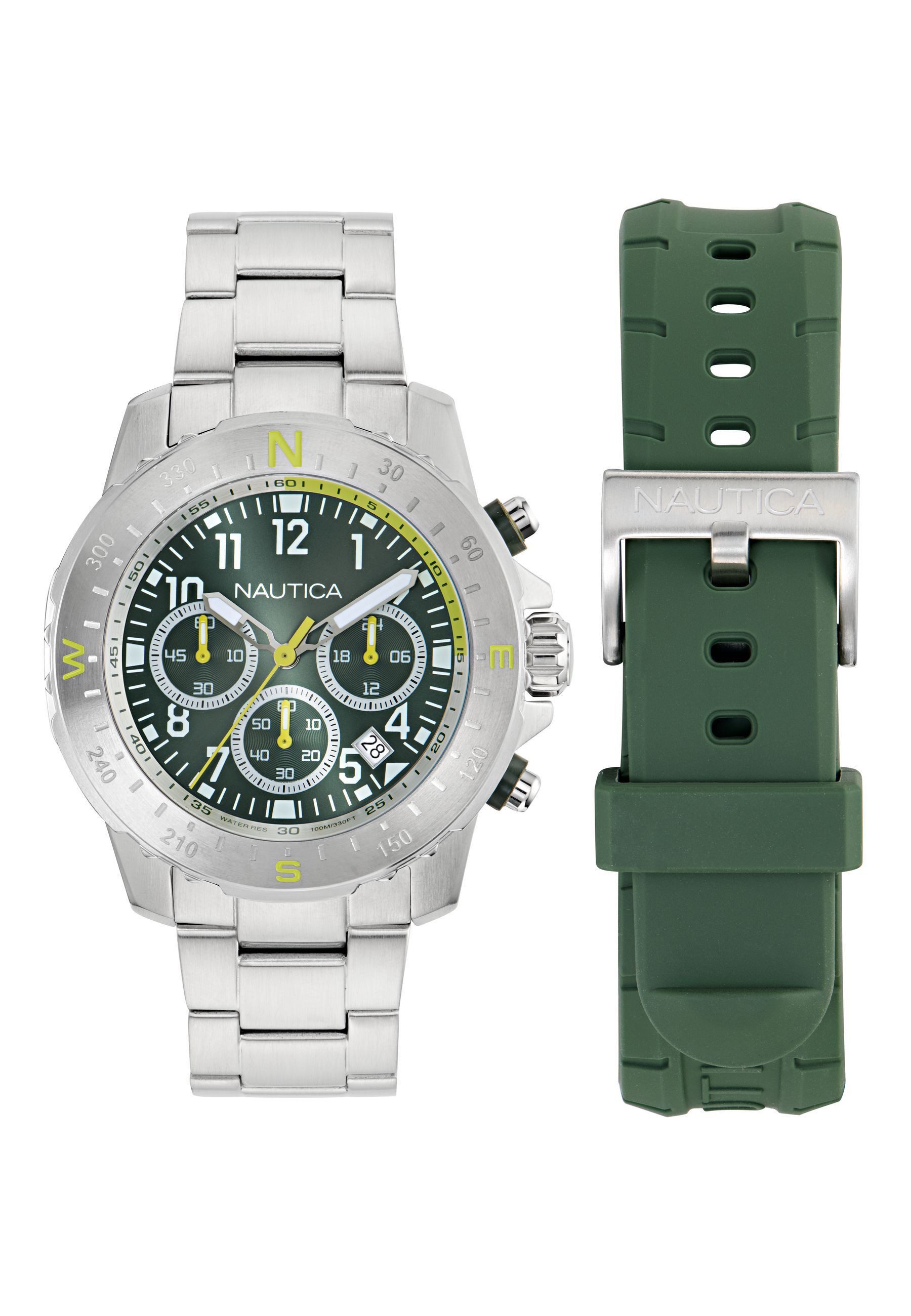 NAUTICA Quarzuhr RIDING SAIL, (1-tlg), Quarz Chronograph