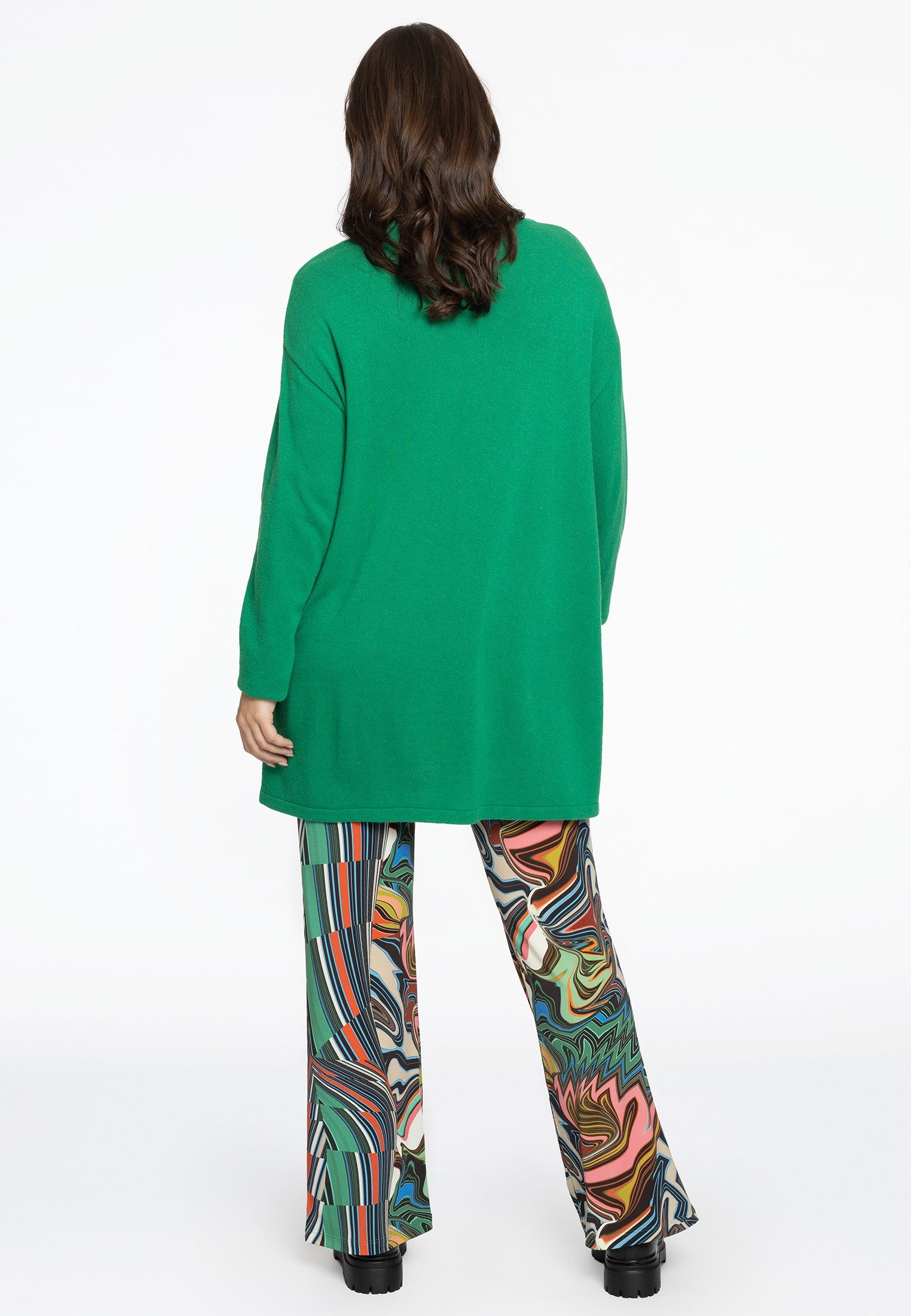 YOEK Longpullover Damen Pullover Große Größen