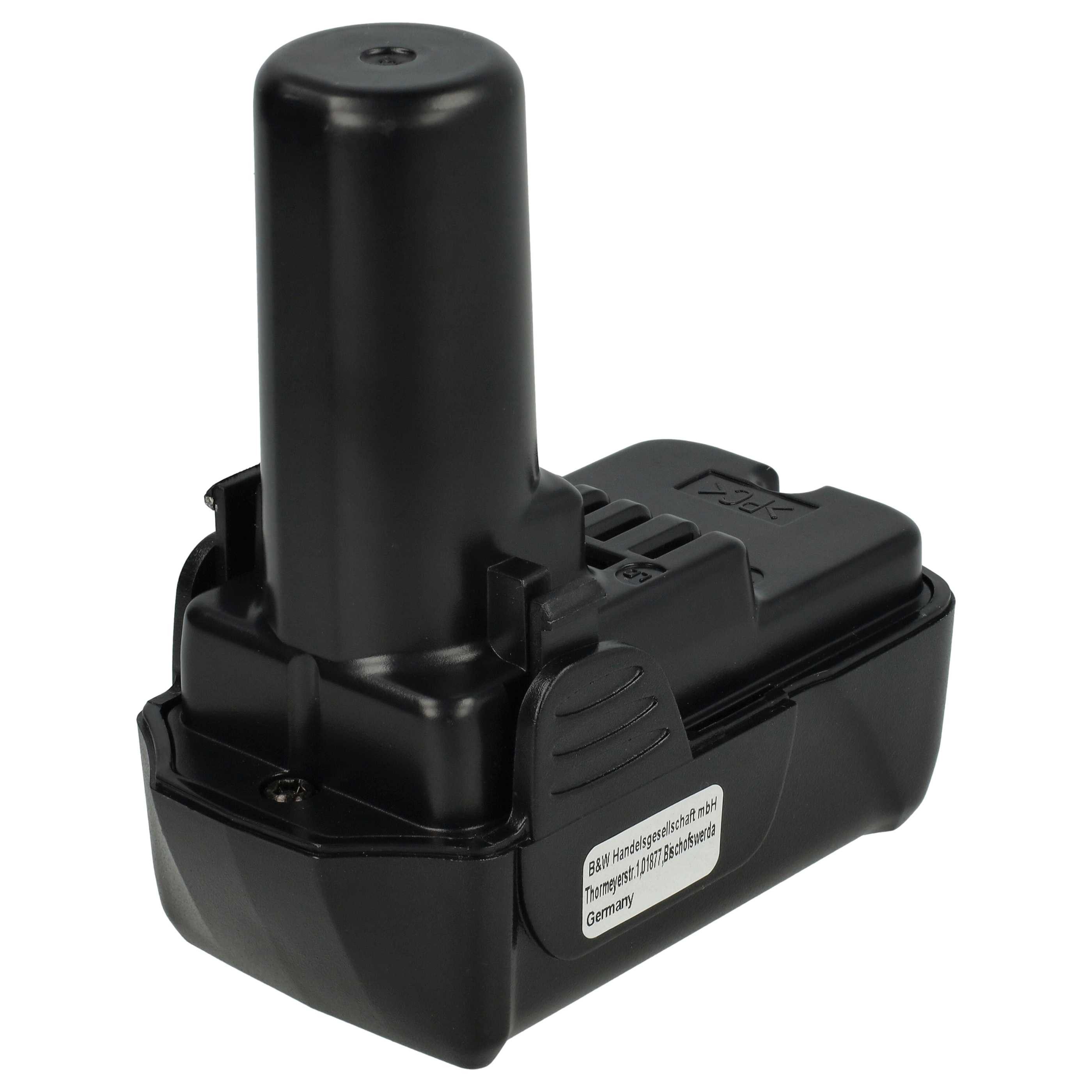 vhbw Akku Ersatz für Hitachi Hikoki 329370, 329371, 329389, 331065, BCL Akku Akku Li-Ion 1500 mAh (10,8 V, 1 St), Leistungsfähiger Austausch-Akku für Werkzeug Powertools wie